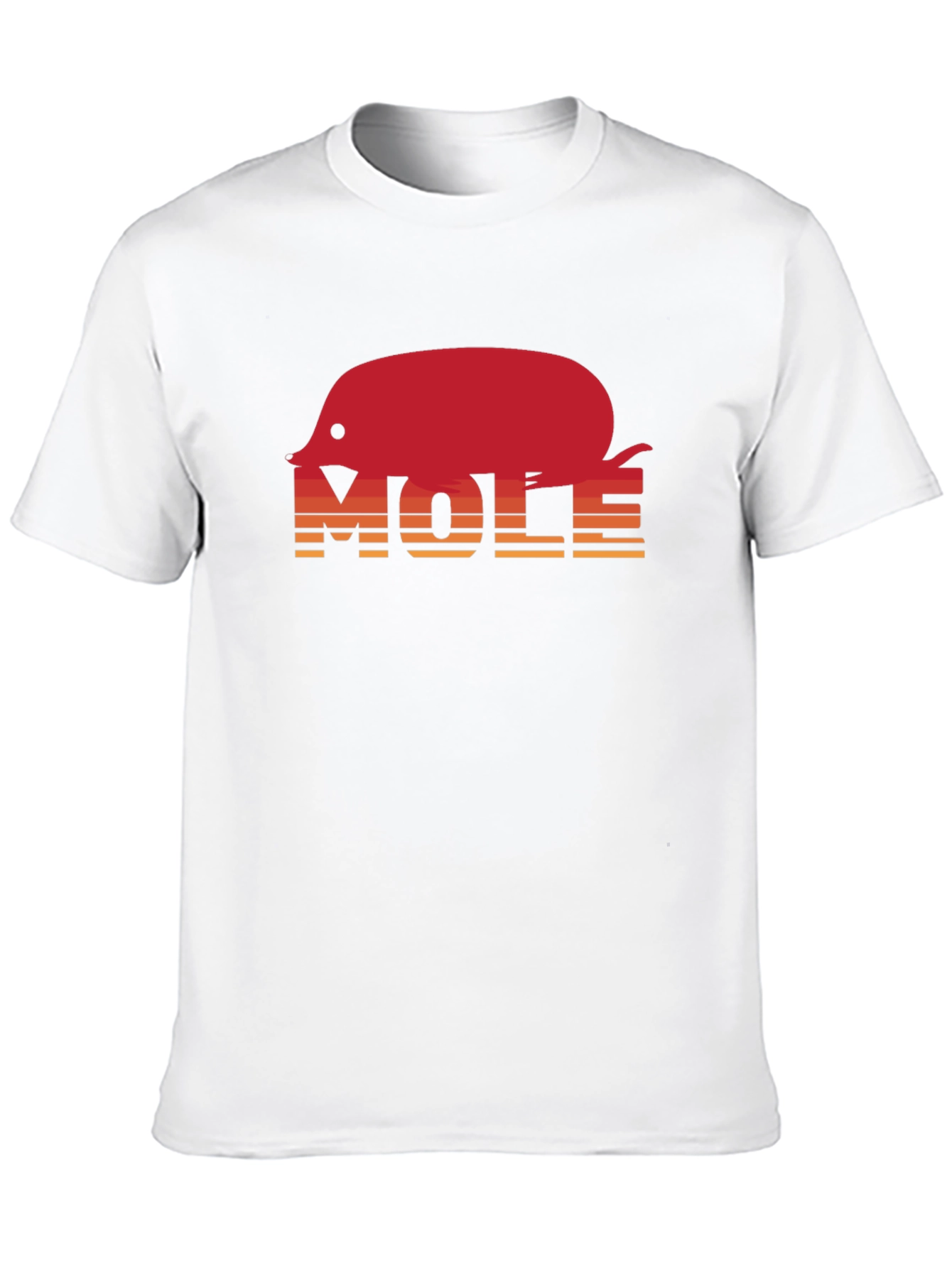 Mole Graphic Tee - Retro Style