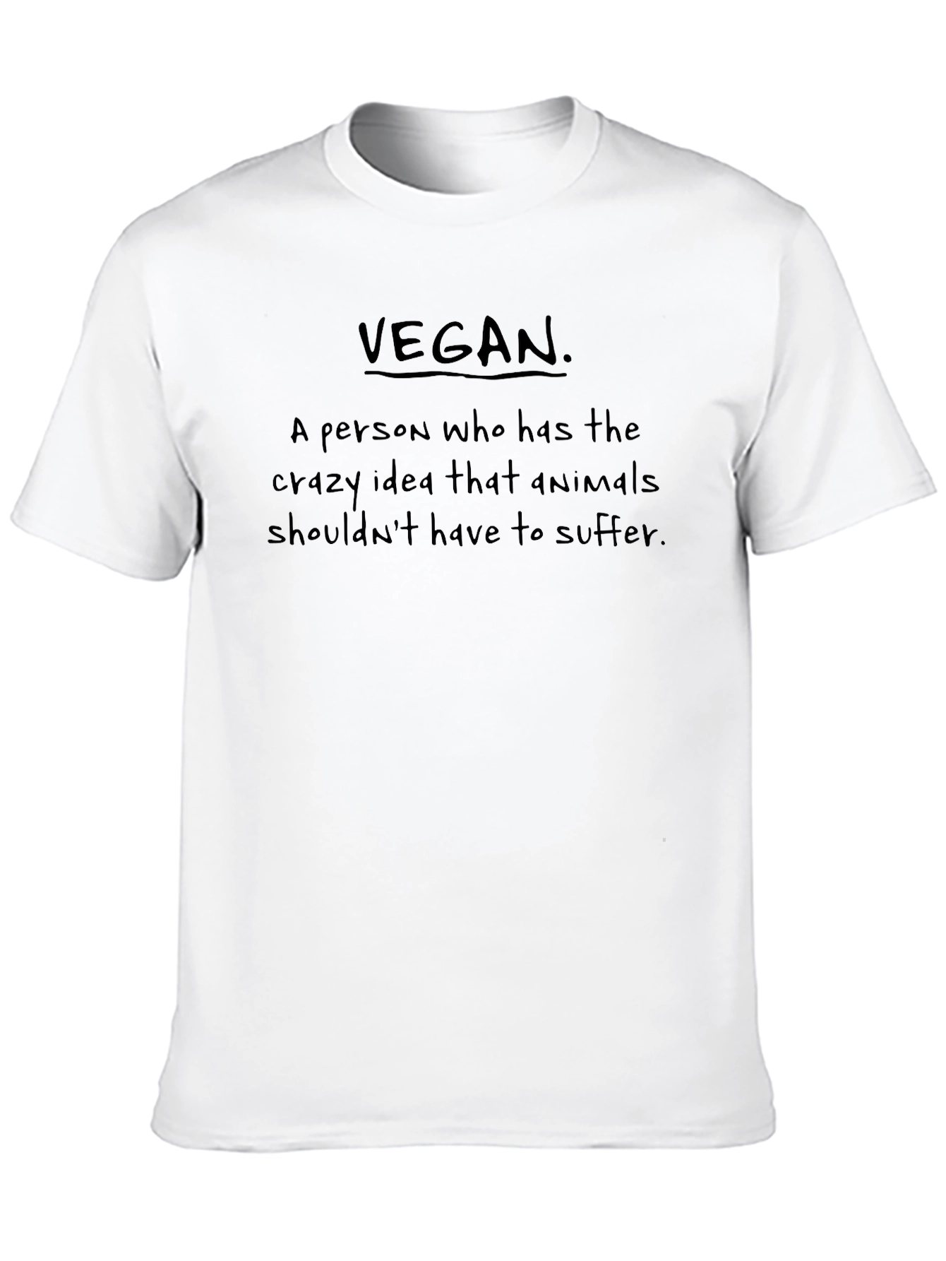 Vegan Definition T-Shirt - Animal Rights Tee