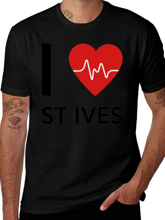 I Heart St Ives T-Shirt - Stylish Graphic Tee