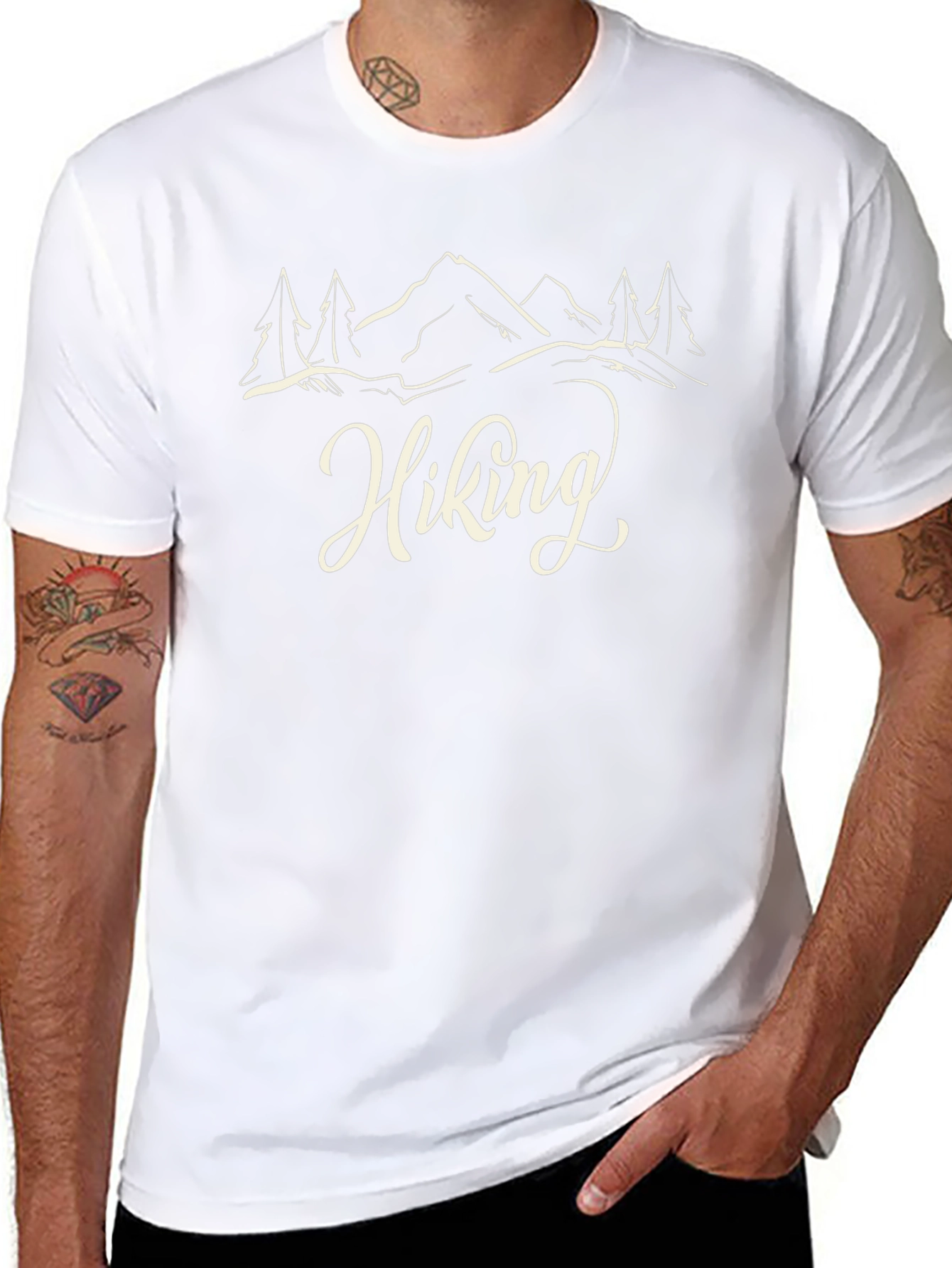 Hiking Graphic Tee - Nature Lover Shirt