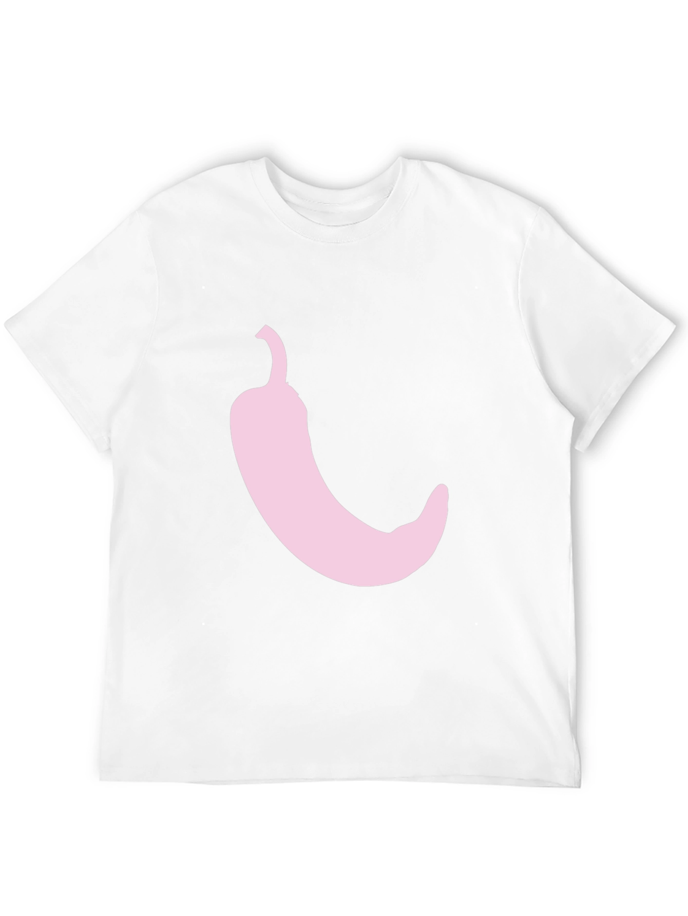 Chili Pepper Graphic Tee - Black Cotton T-Shirt
