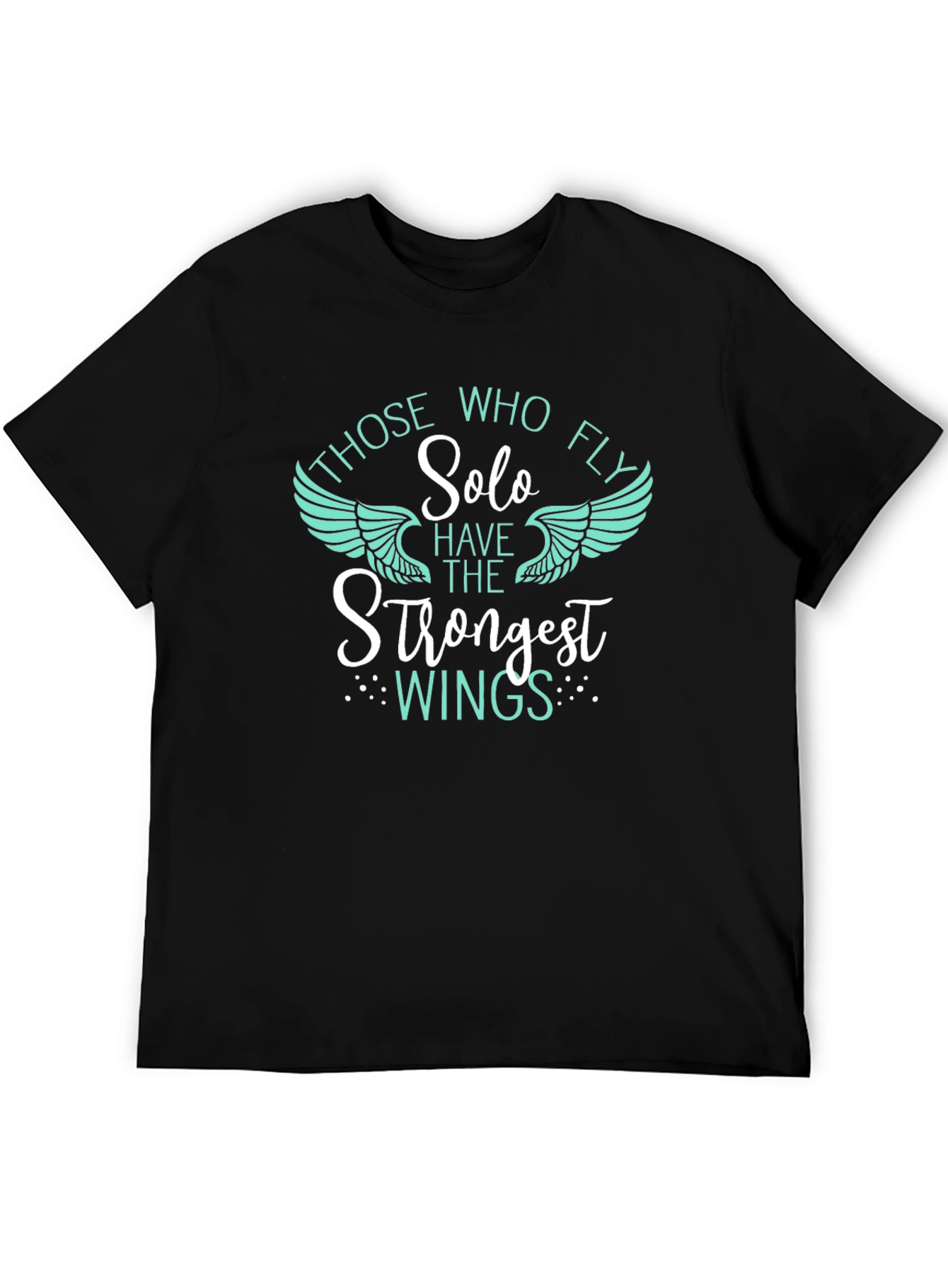 Solo Fly Wings Graphic Tee - Black