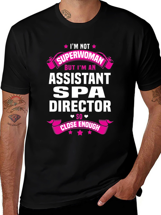 Assistant Spa Director Superwoman T-Shirt