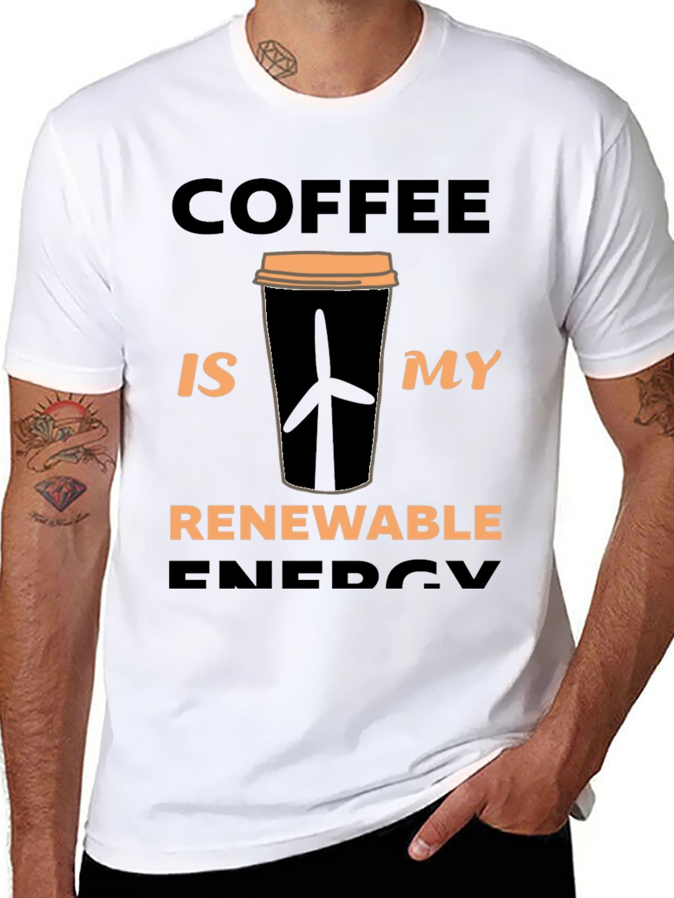Coffee Renewable Energy T-Shirt