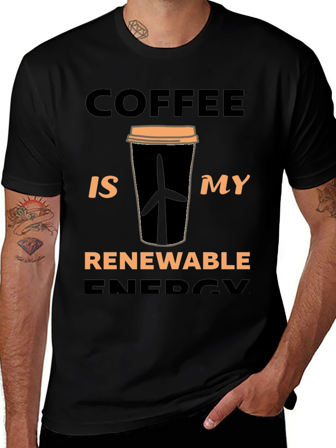 Coffee Renewable Energy T-Shirt