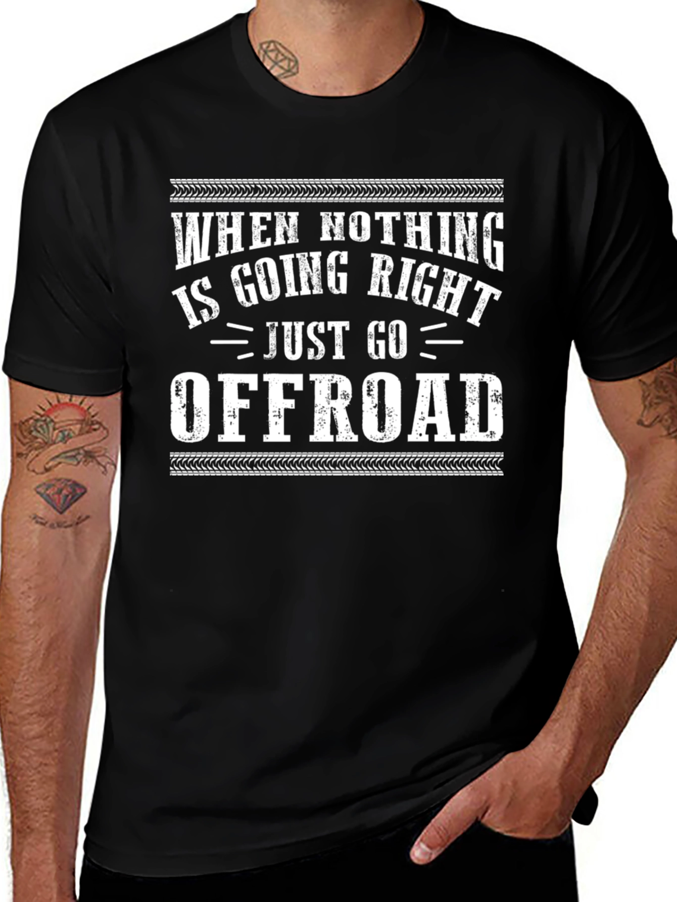 When Nothings Right Go Offroad T-Shirt