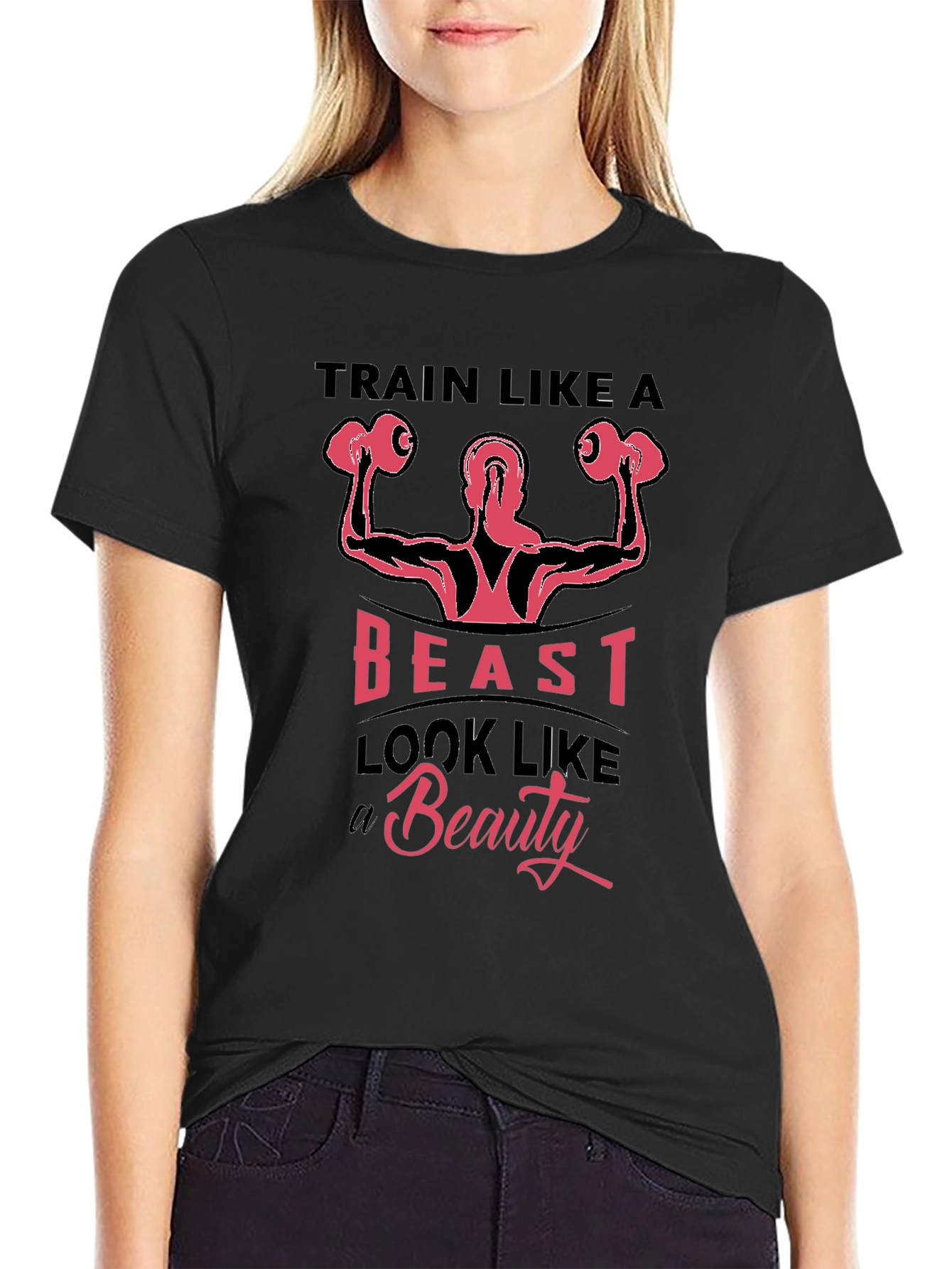 Train Like A Beast Fitness T-Shirt