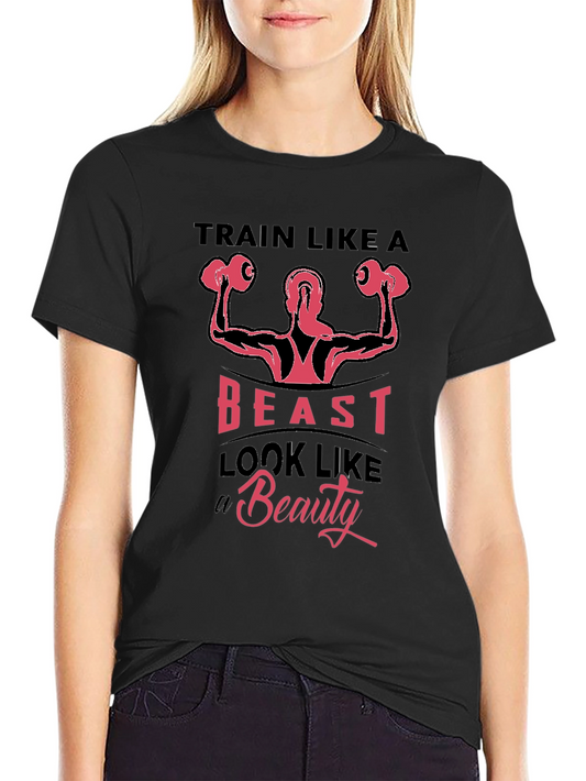 Train Like A Beast Fitness T-Shirt