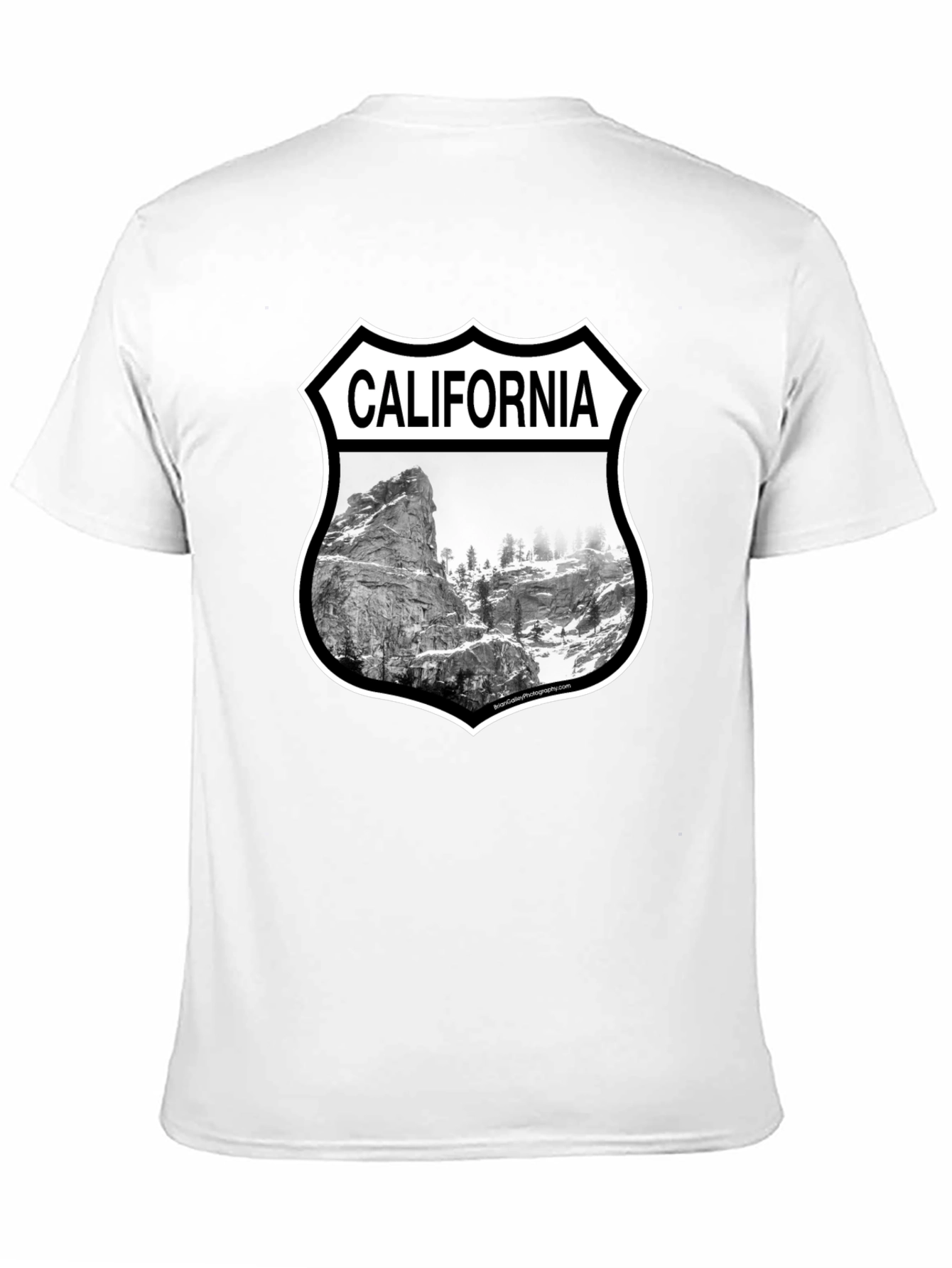 California Graphic T-Shirt - Black