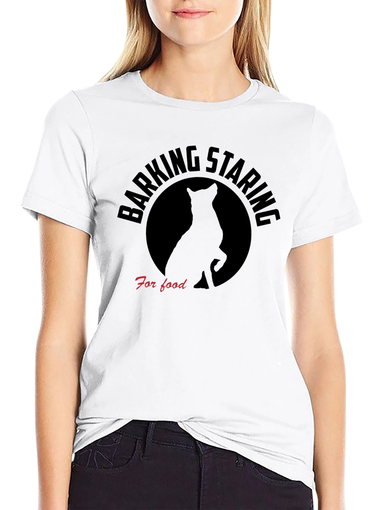 Barking Staring For Food T-Shirt