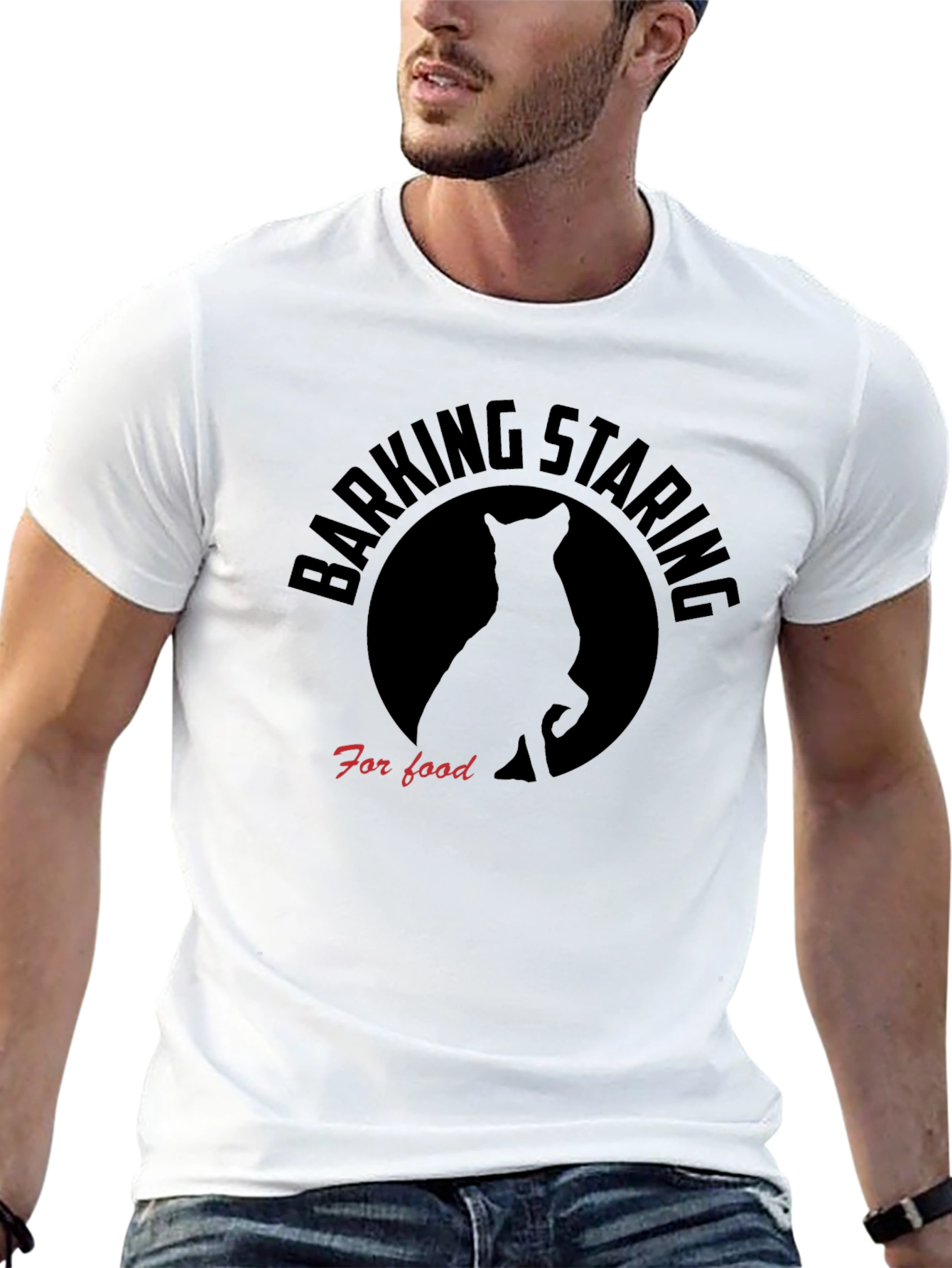 Barking Staring For Food T-Shirt