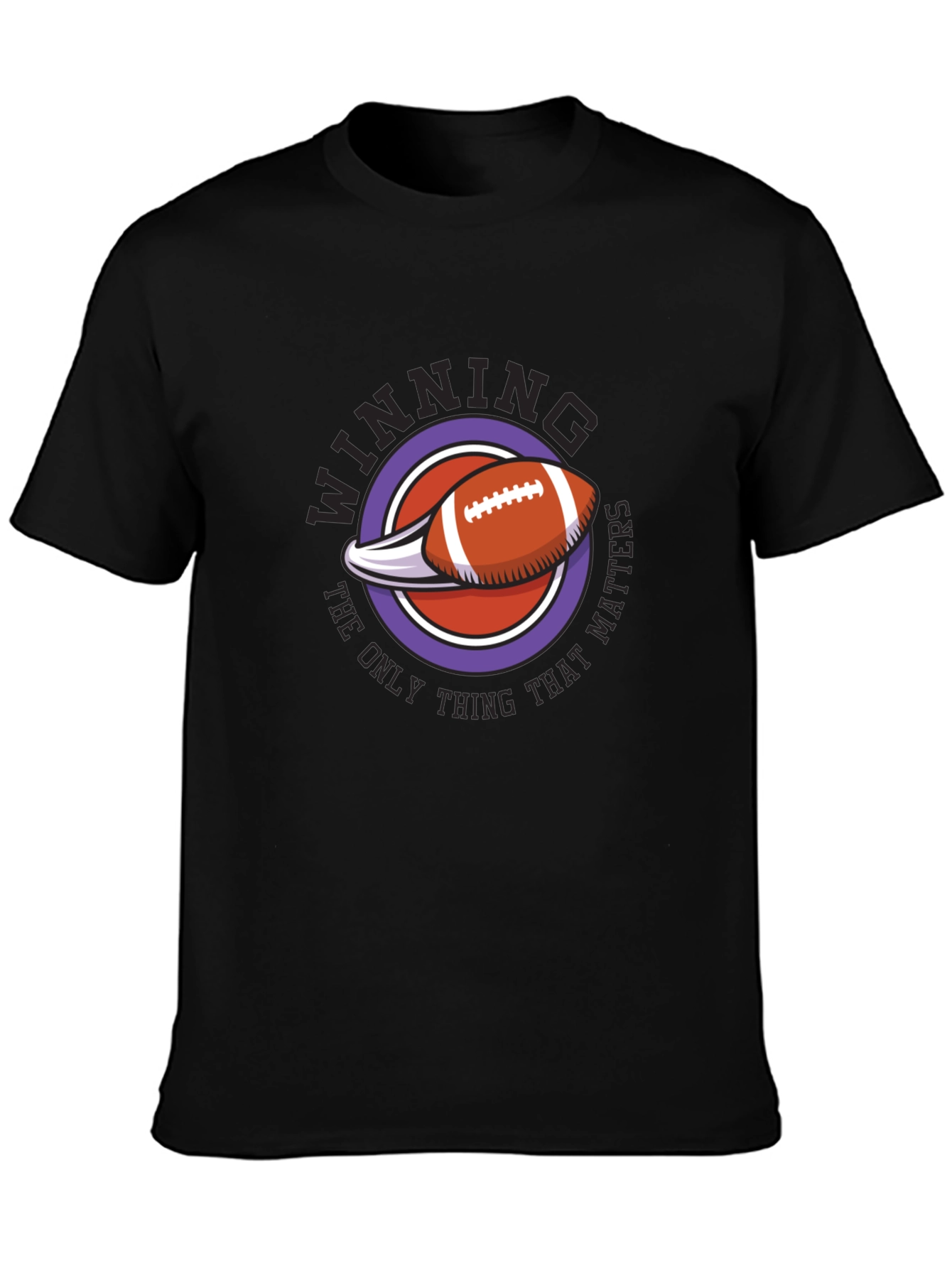 Winning Matters T-Shirt - Football Design