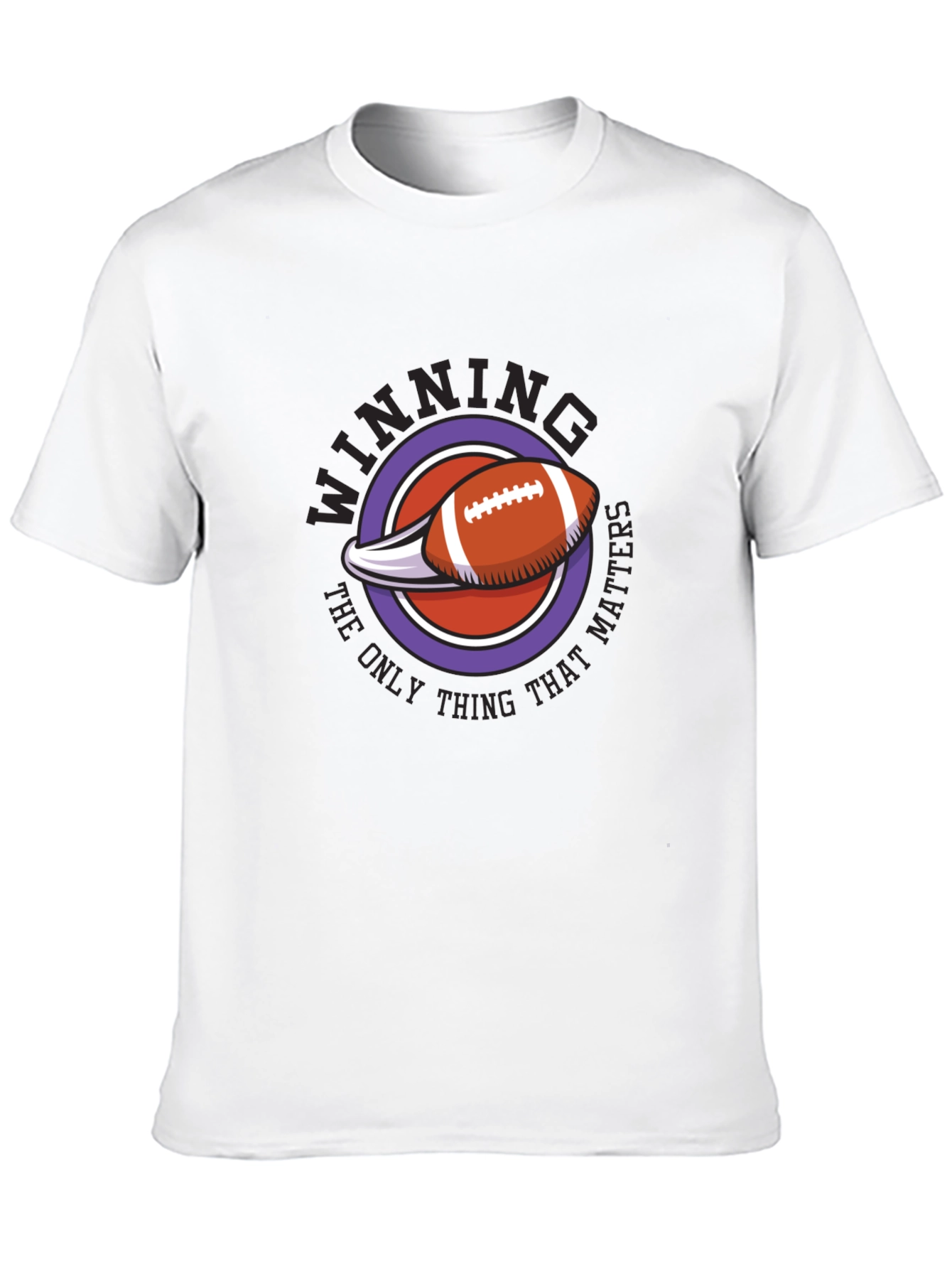 Winning Matters T-Shirt - Football Design