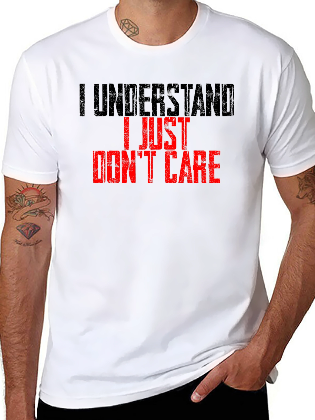 I Understand I Just Dont Care T-Shirt