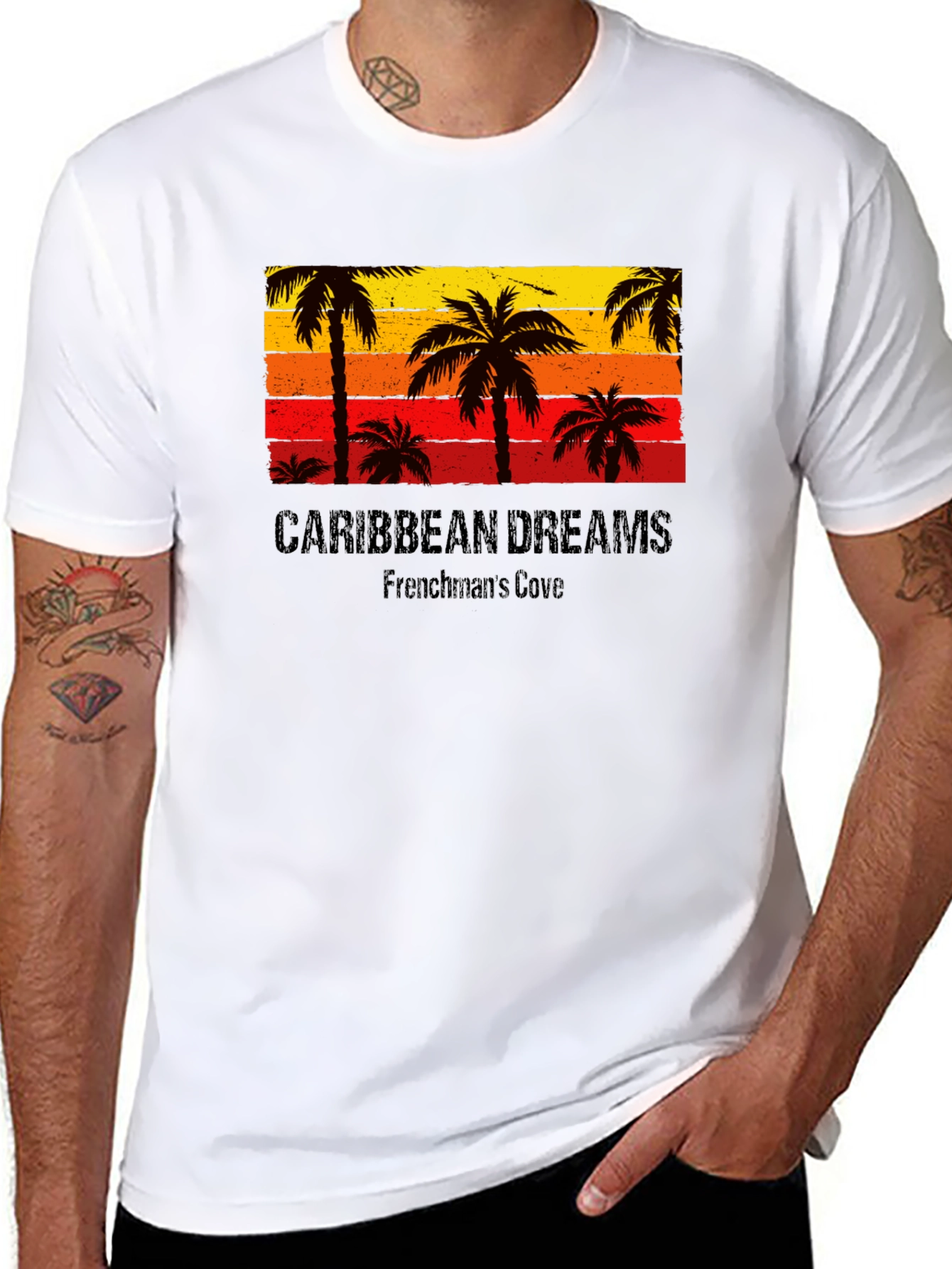Caribbean Dreams T-Shirt - Island Vibes