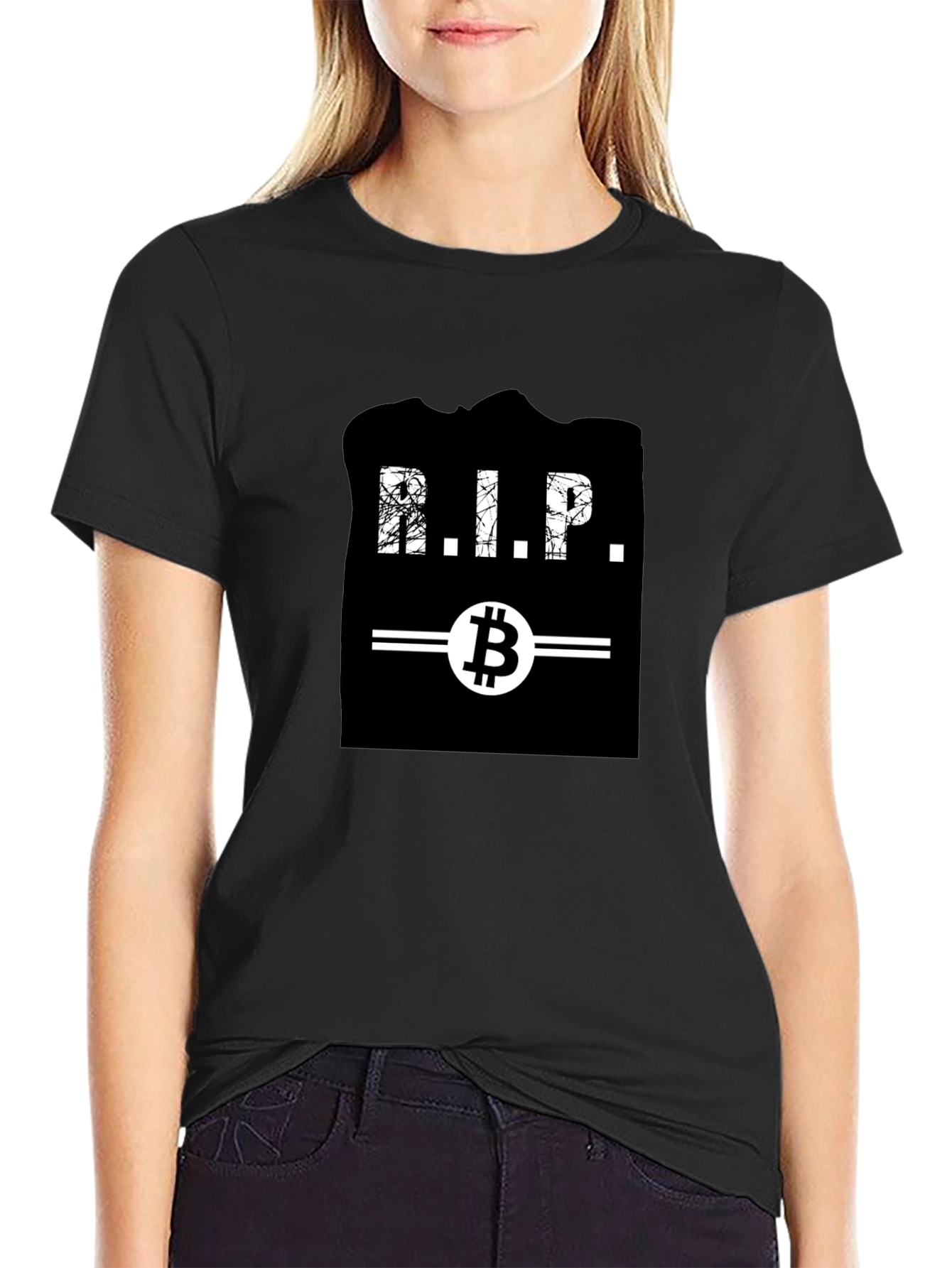 Bitcoin RIP T-Shirt - Crypto Humor Tee