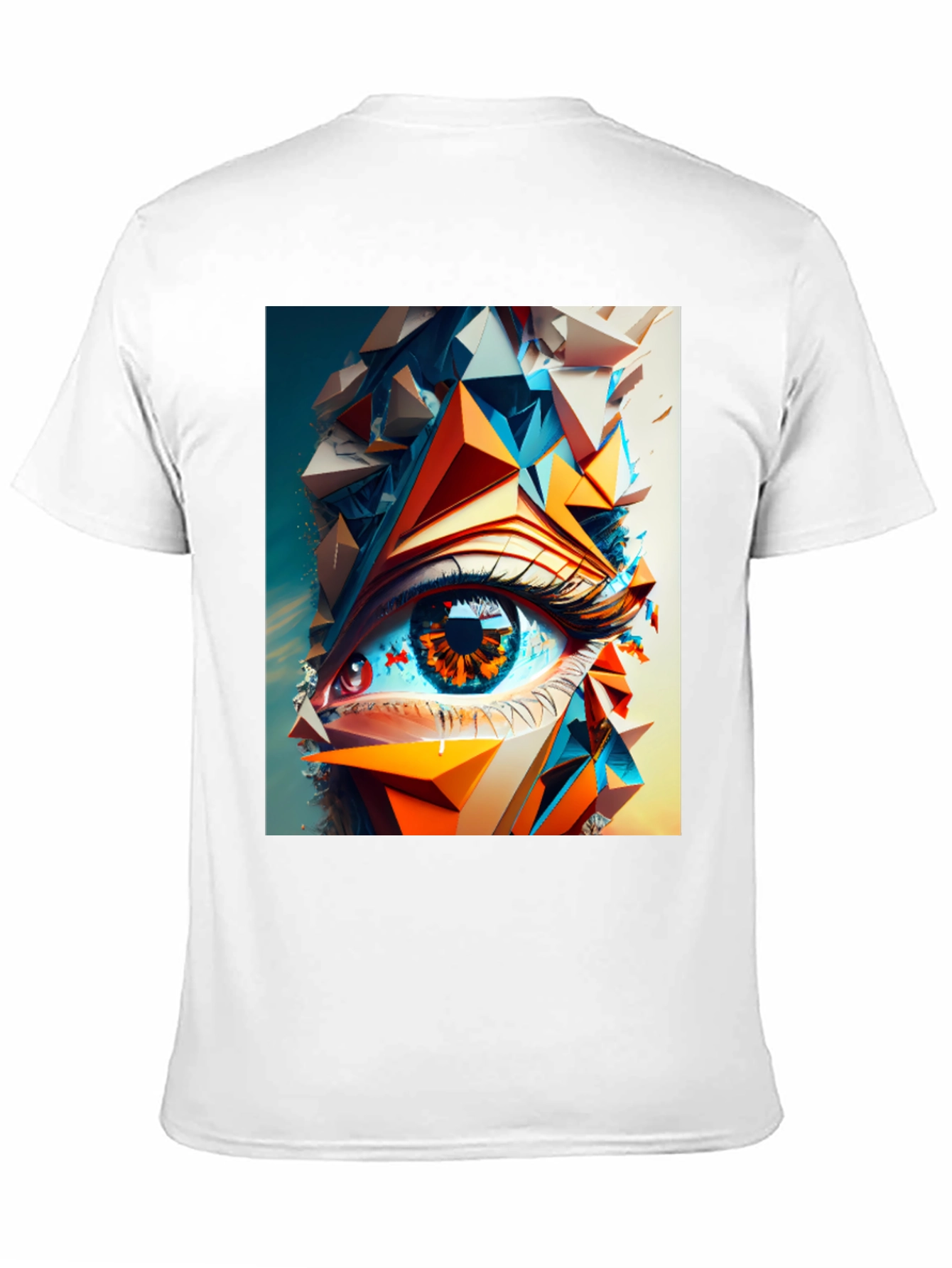 Abstract Eye Graphic T-Shirt