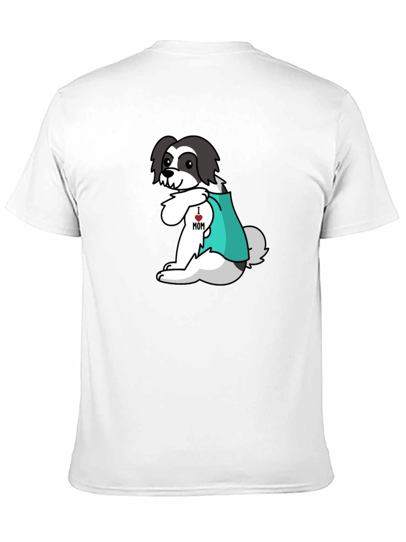 I Heart Mom Dog T-Shirt - Cute Puppy Tee