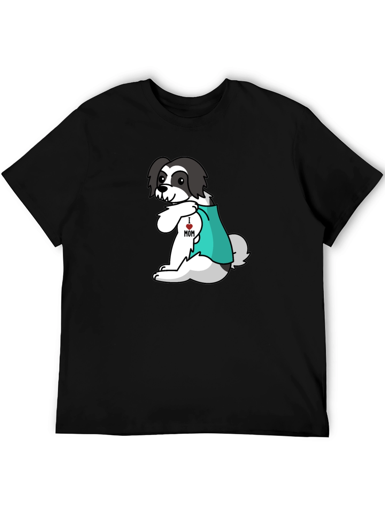 I Heart Mom Dog T-Shirt - Cute Puppy Tee