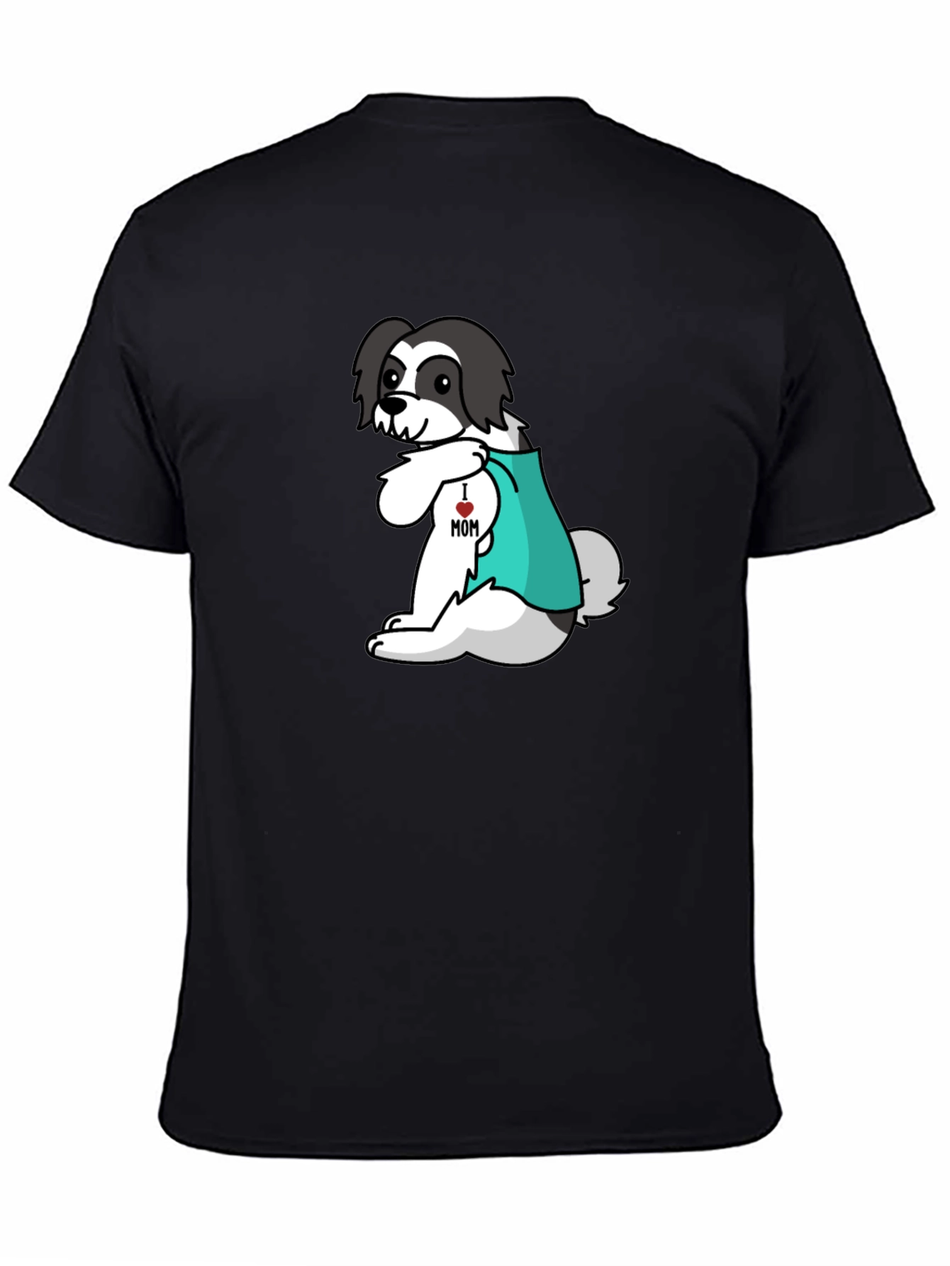 I Heart Mom Dog T-Shirt - Cute Puppy Tee