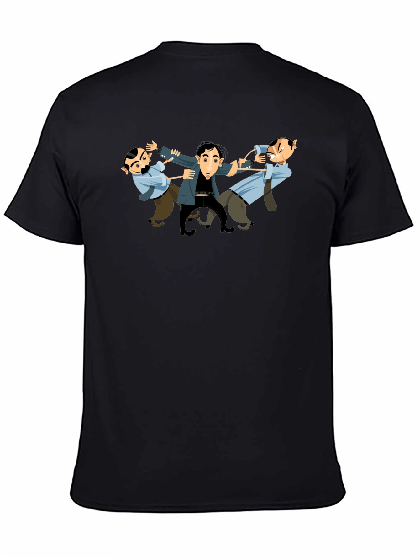The Three Stooges T-Shirt - Black Cotton Tee