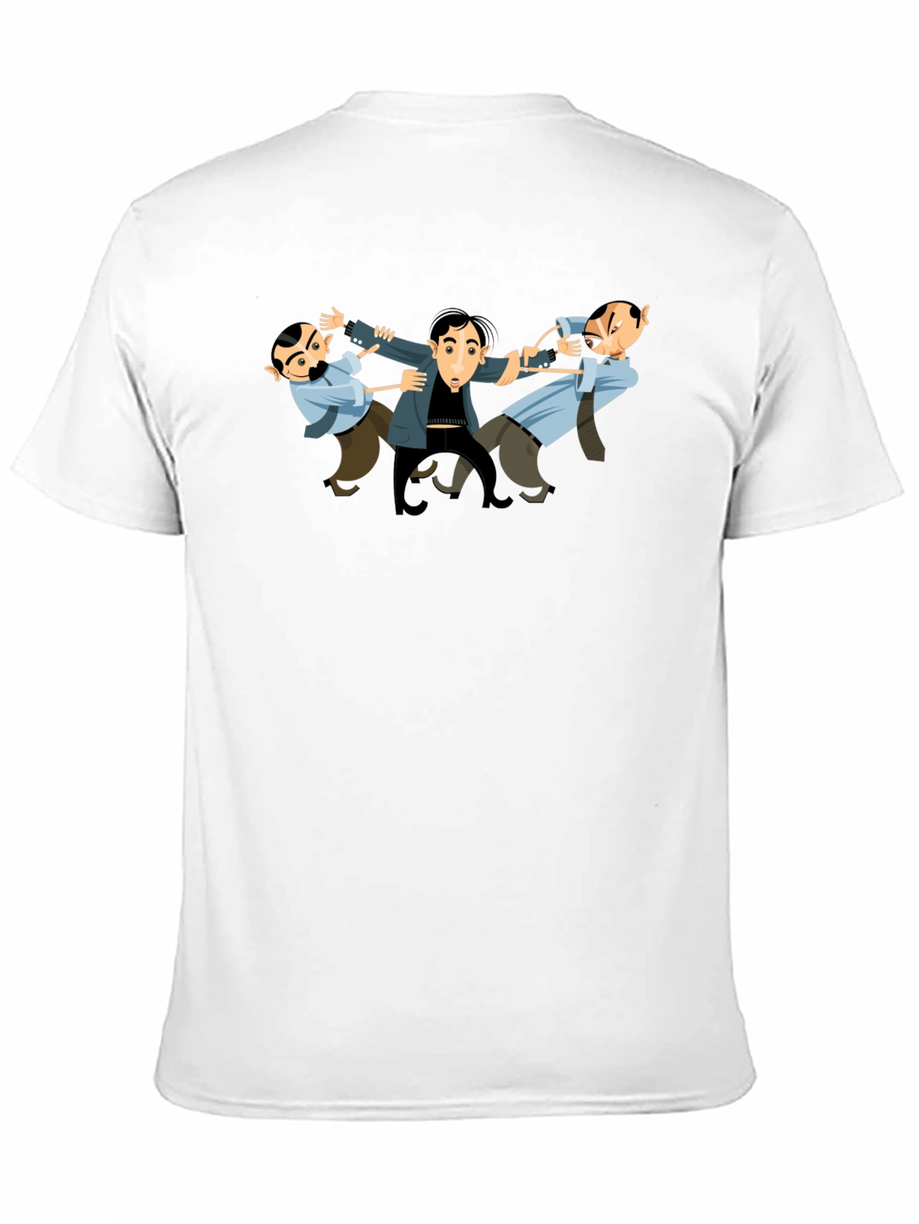 The Three Stooges T-Shirt - Black Cotton Tee
