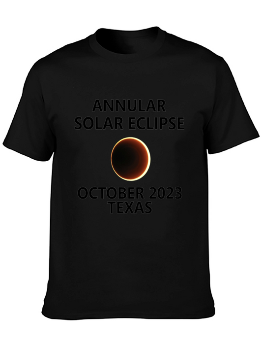 Annular Solar Eclipse October 2023 Texas T-Shirt