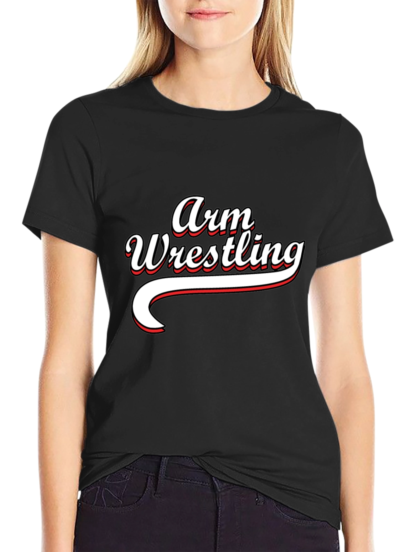 Arm Wrestling Graphic T-Shirt