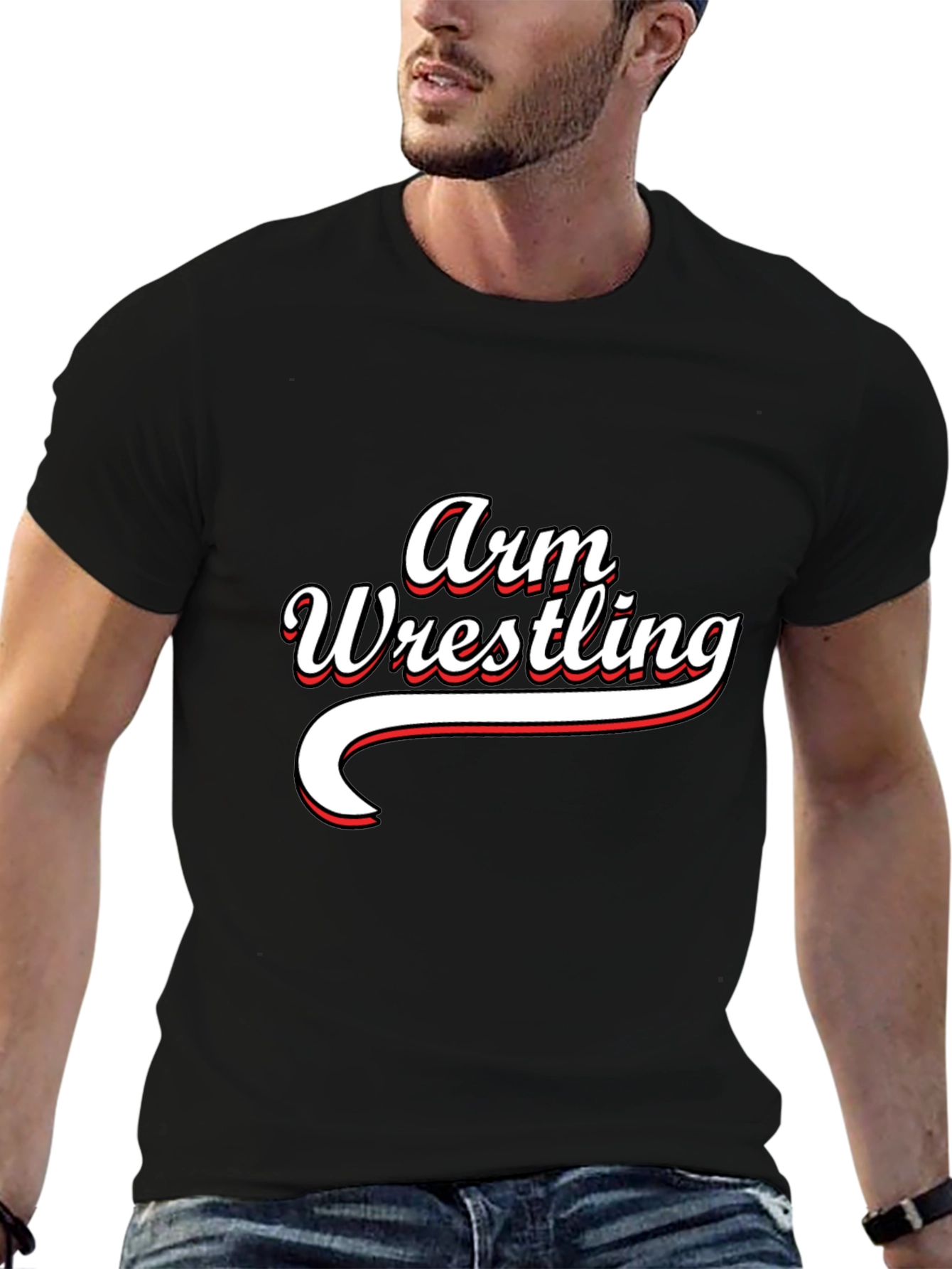 Arm Wrestling Graphic T-Shirt