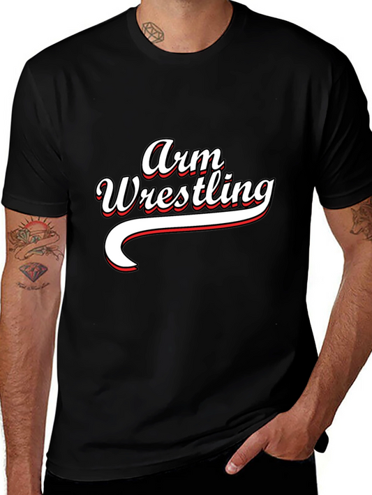 Arm Wrestling Graphic T-Shirt