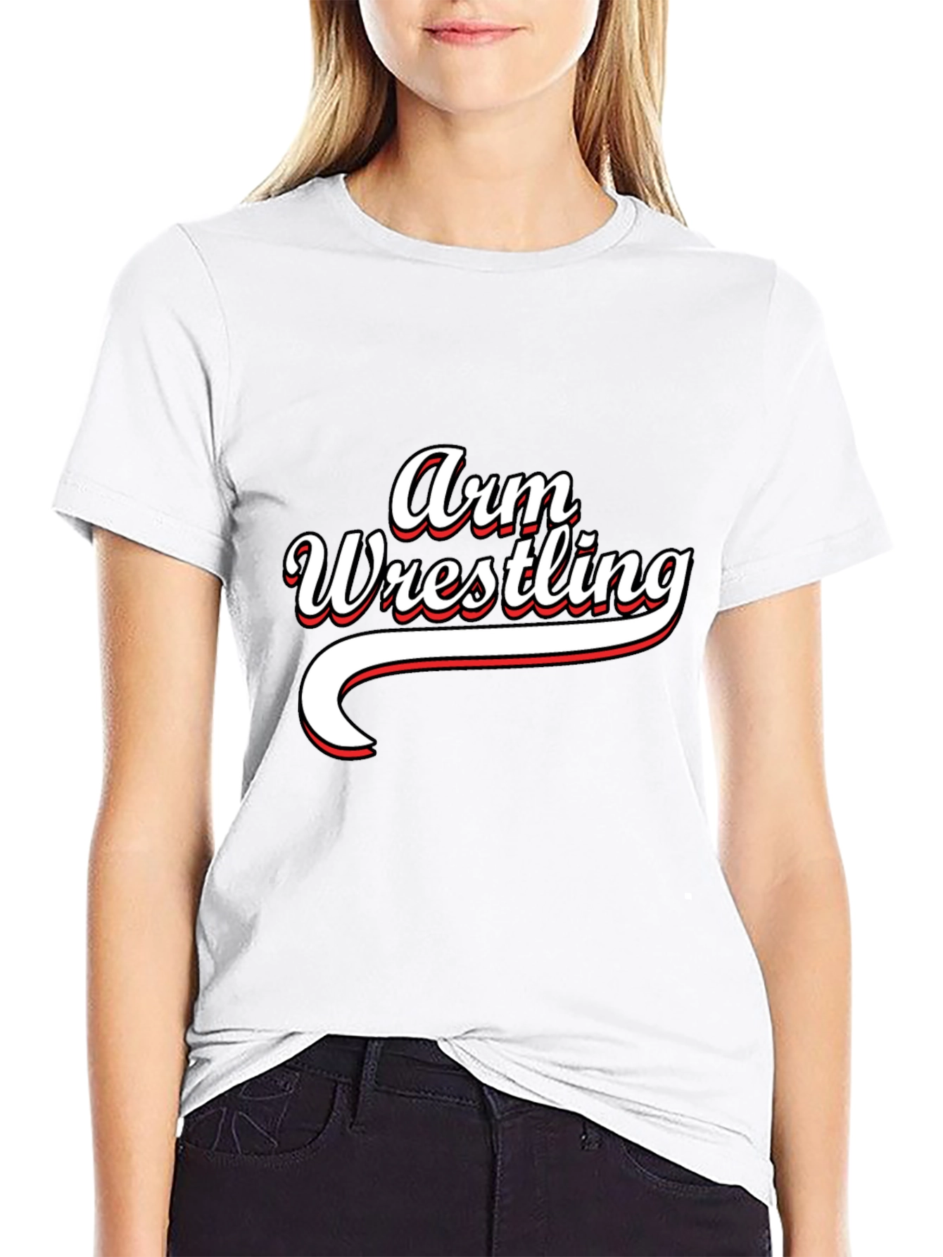Arm Wrestling Graphic T-Shirt
