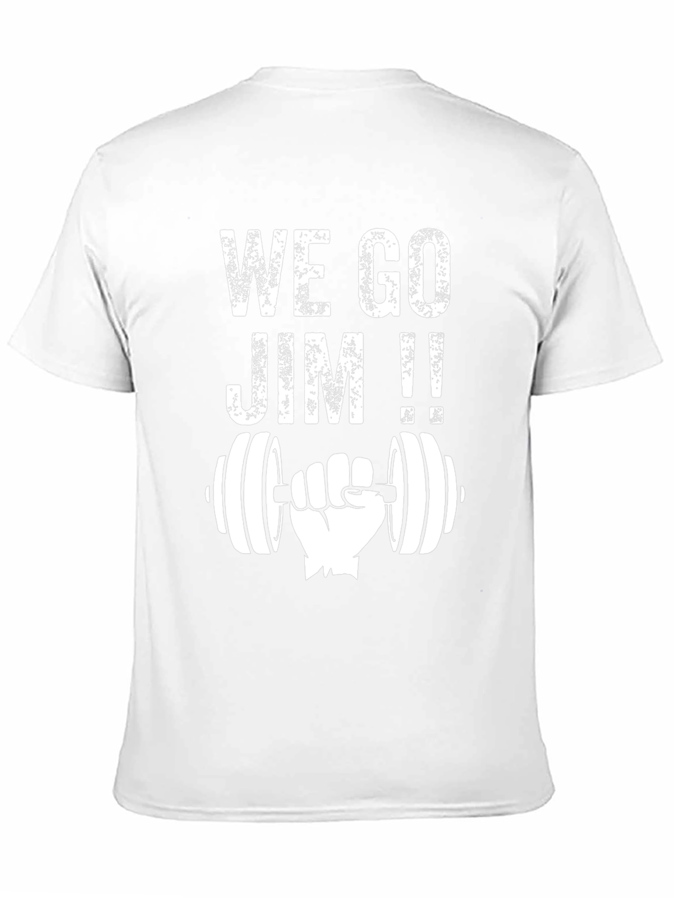 We Go Jim Funny Gym Workout T-Shirt