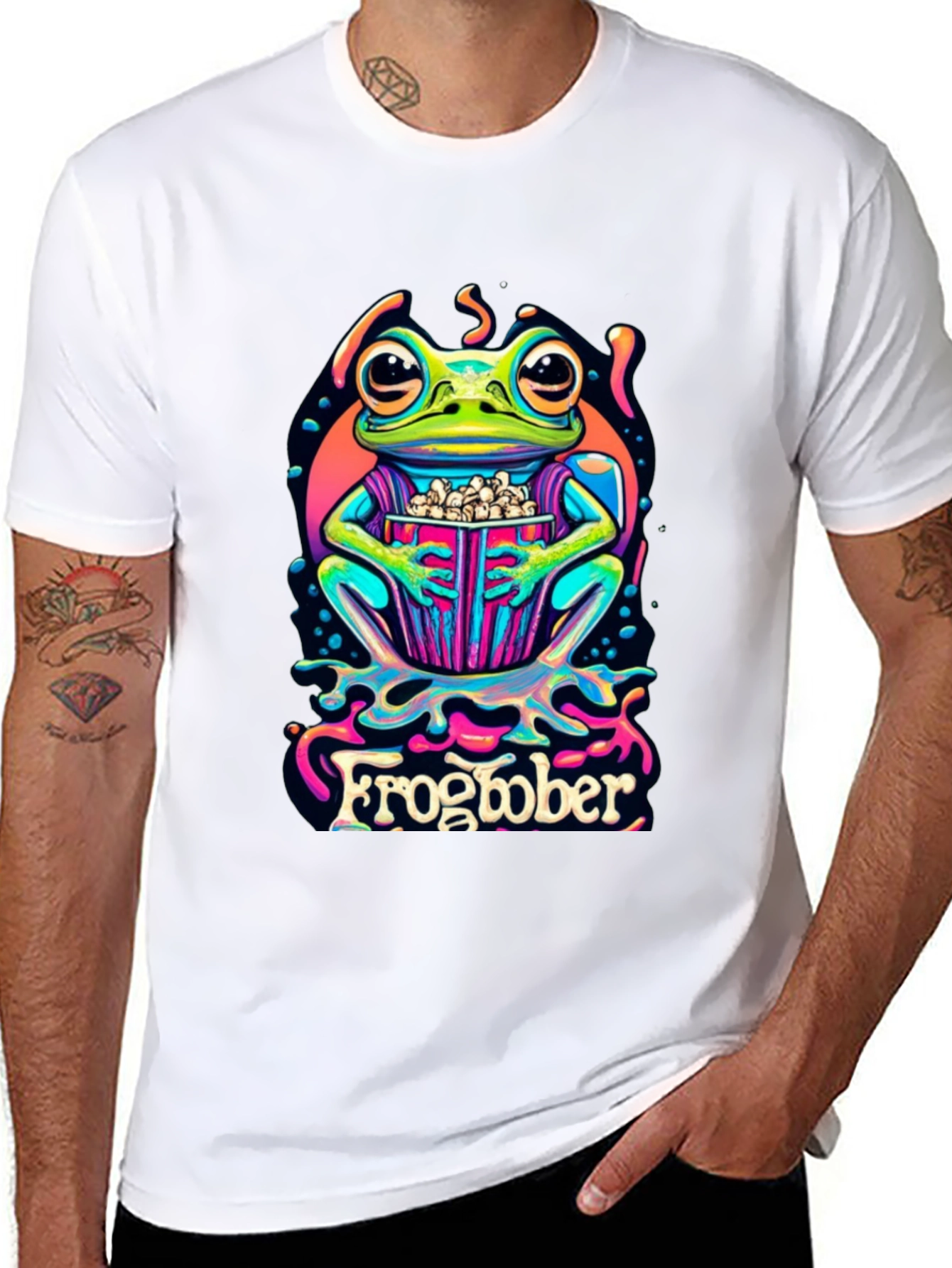 Frogtober Graphic T-Shirt
