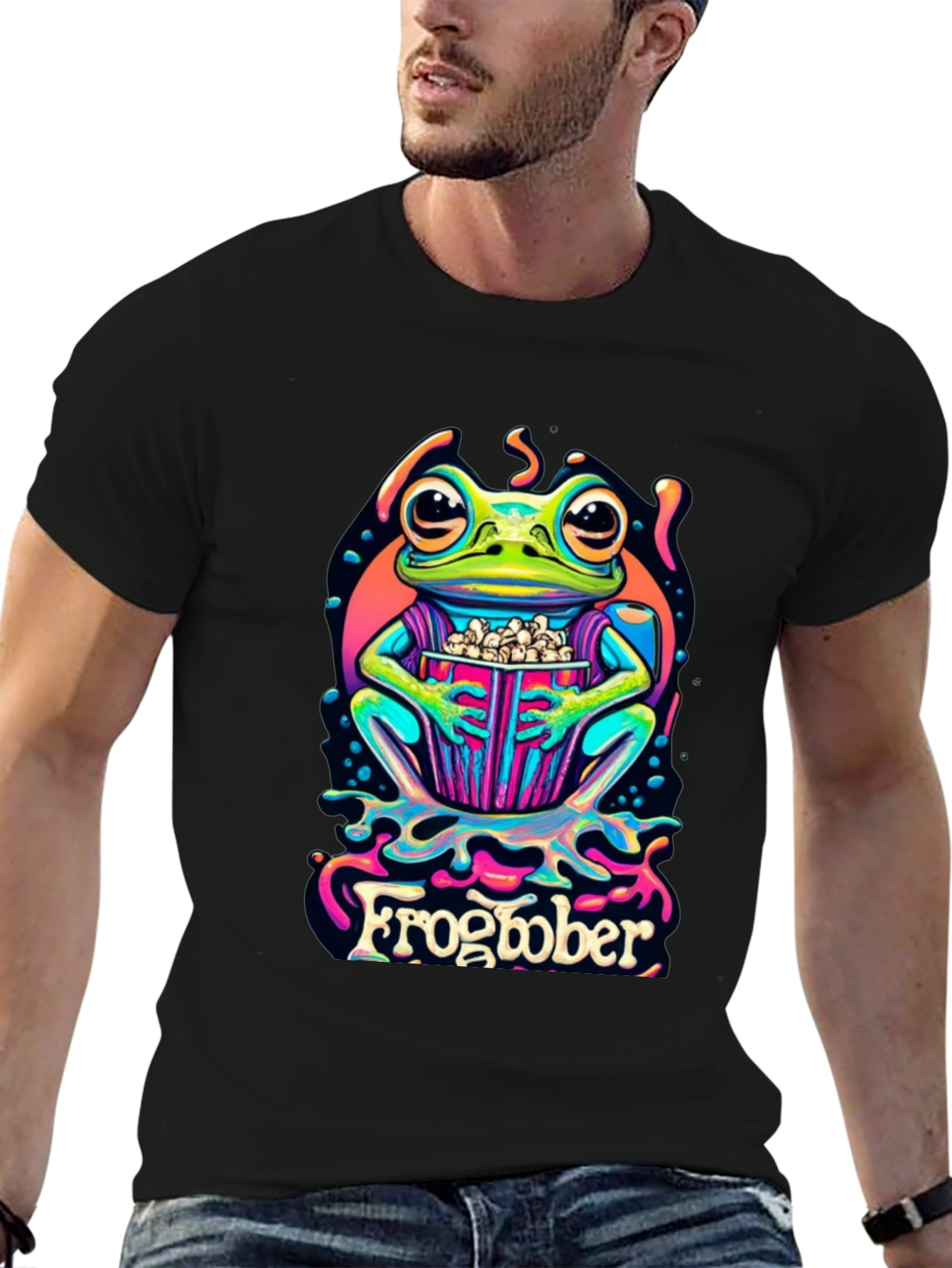 Frogtober Graphic T-Shirt