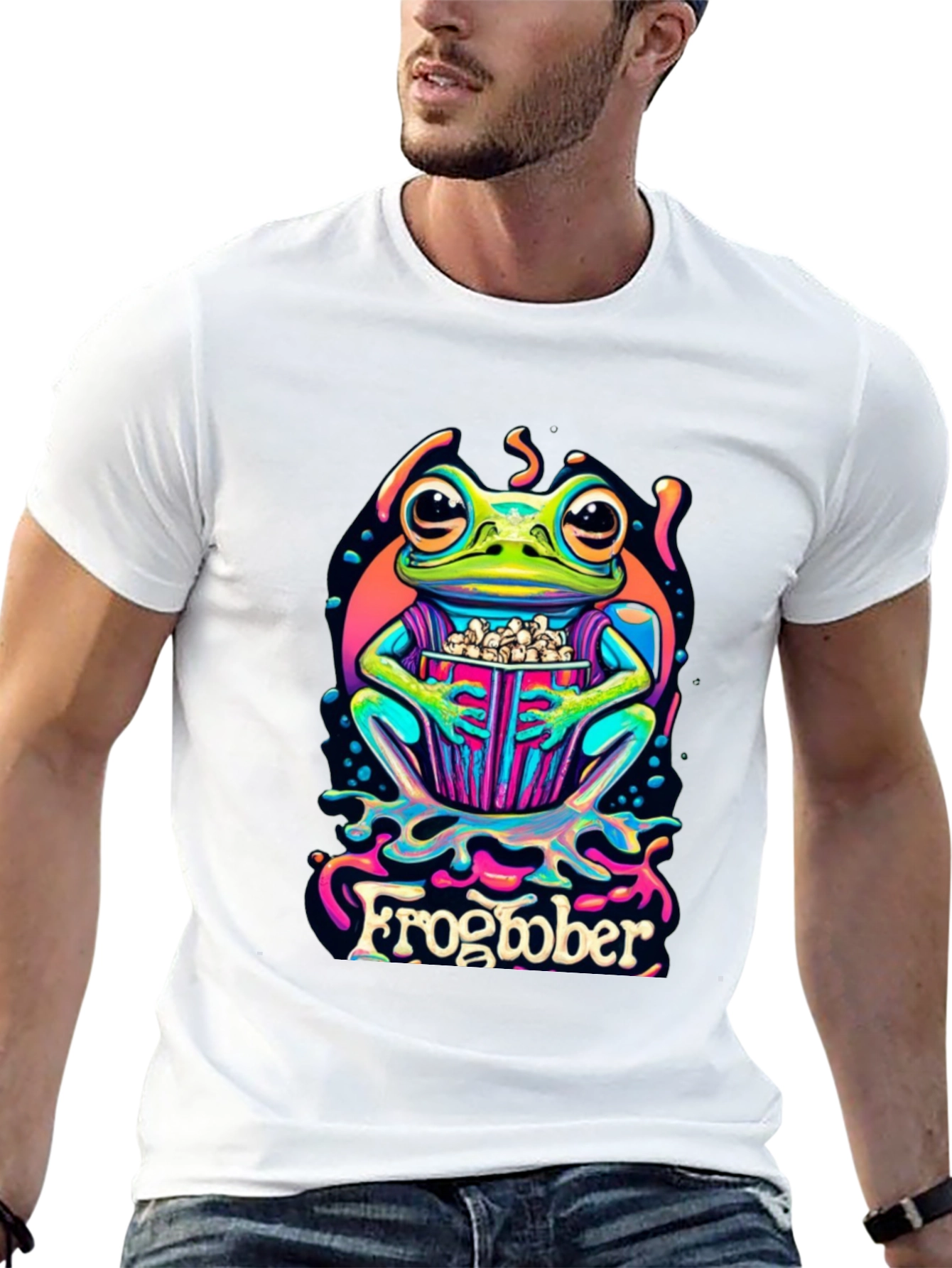 Frogtober Graphic T-Shirt