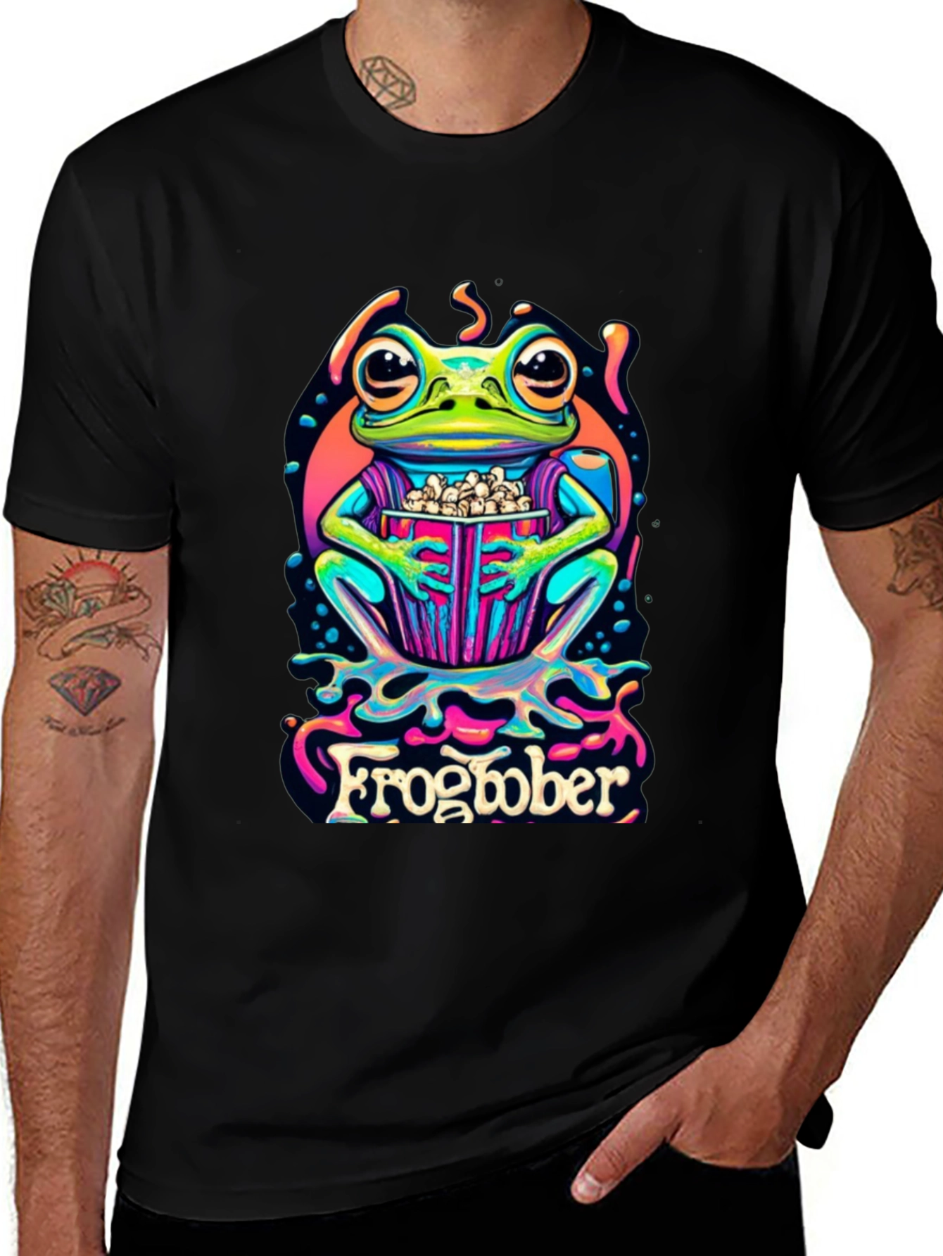 Frogtober Graphic T-Shirt