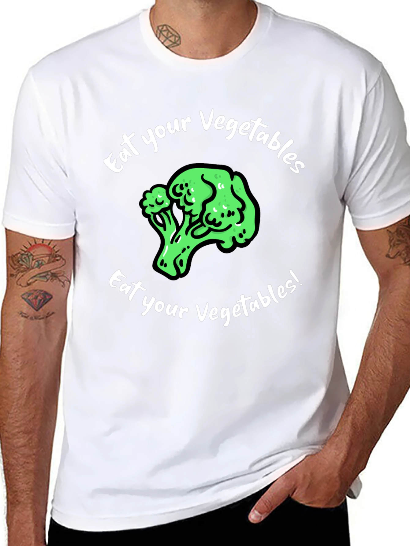 Eat Your Vegetables Graphic Tee