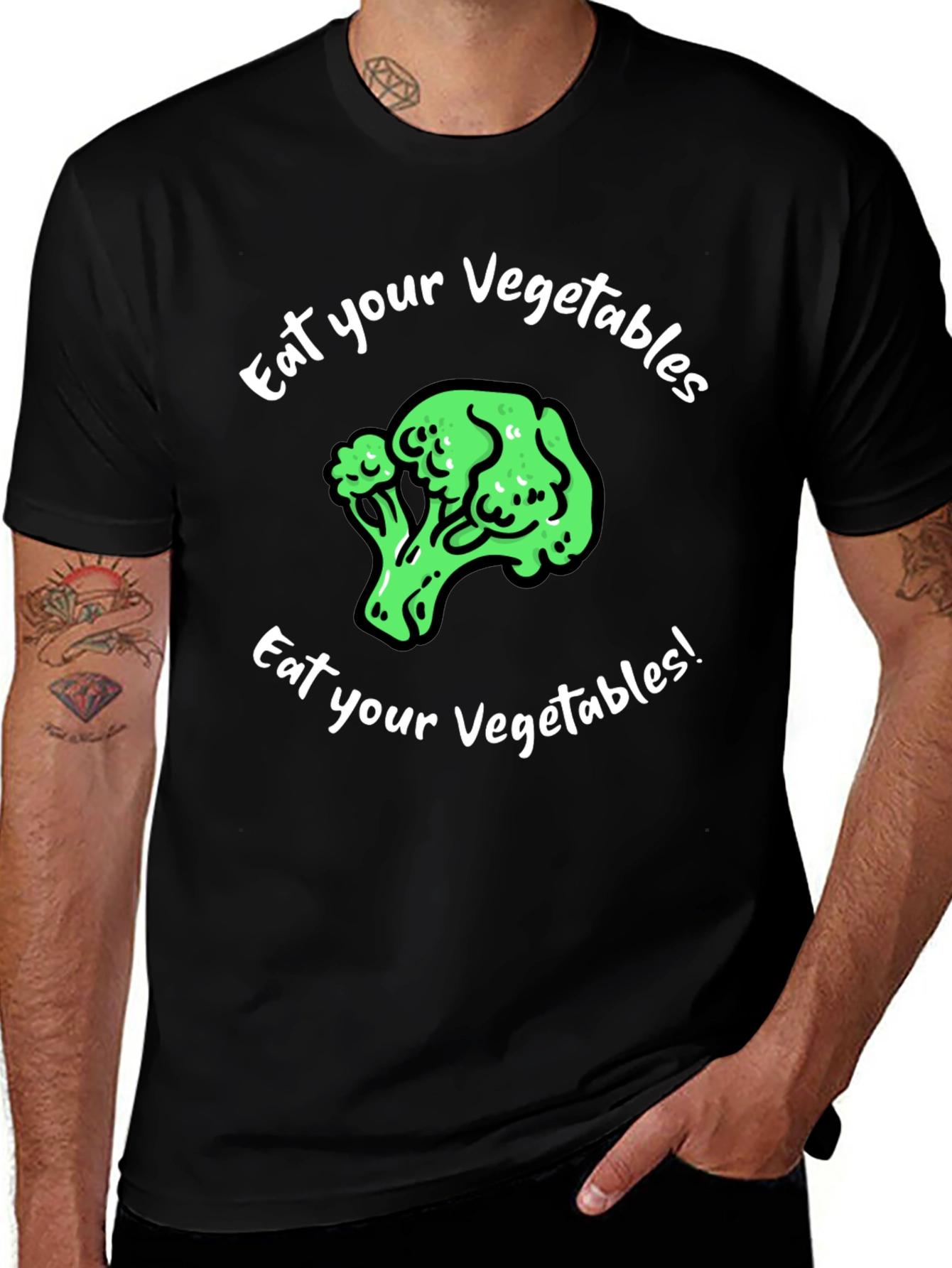 Eat Your Vegetables Graphic Tee