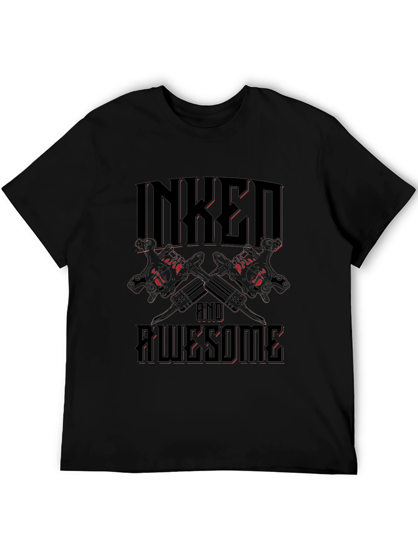 Inked and Awesome Graphic T-Shirt