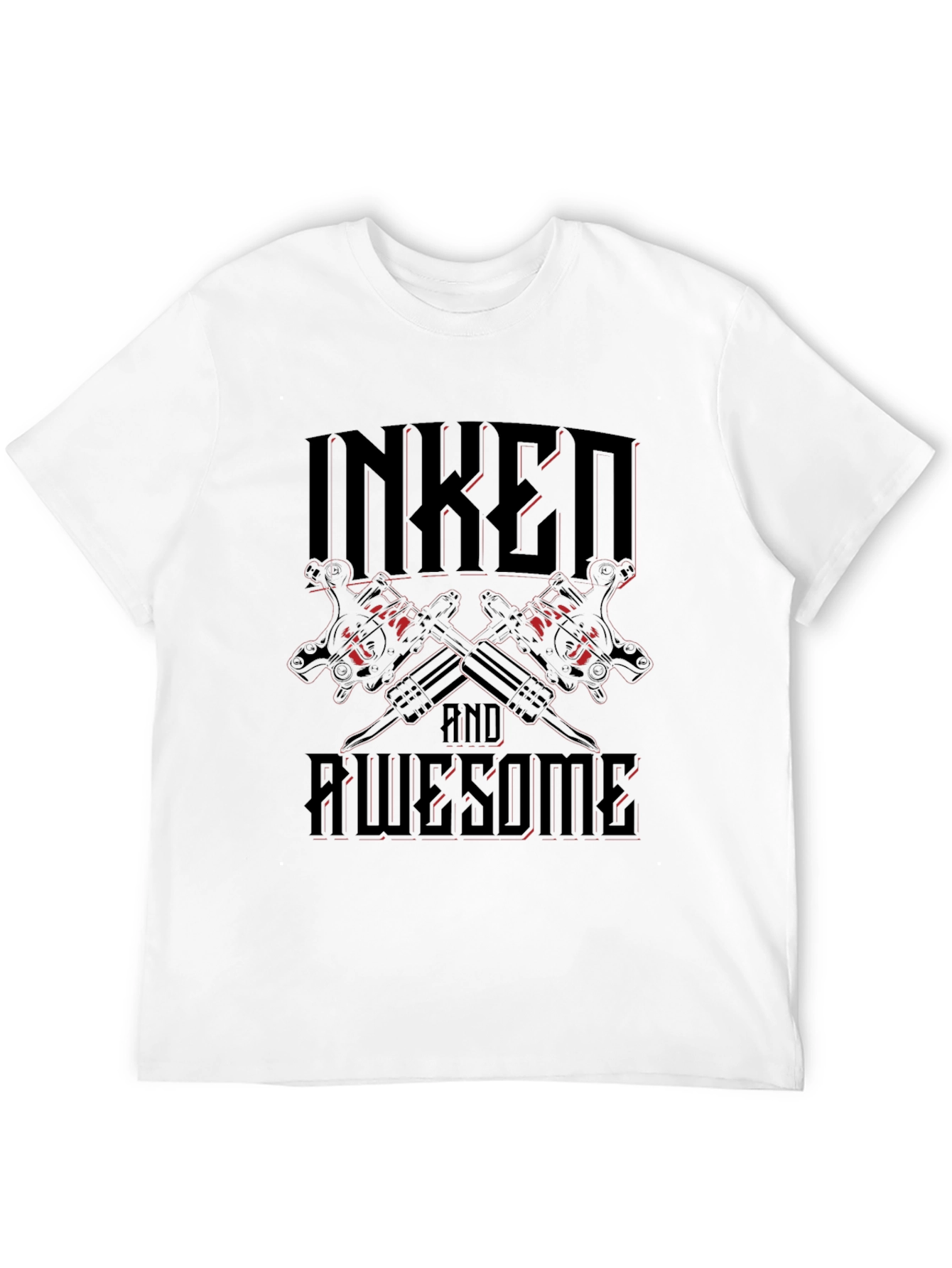 Inked and Awesome Graphic T-Shirt