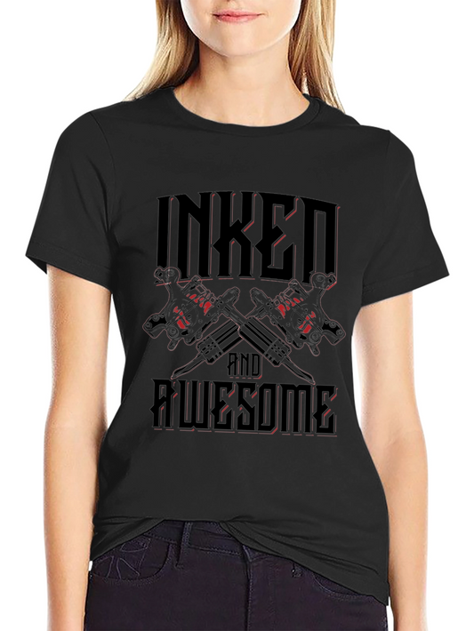 Inked and Awesome Graphic T-Shirt