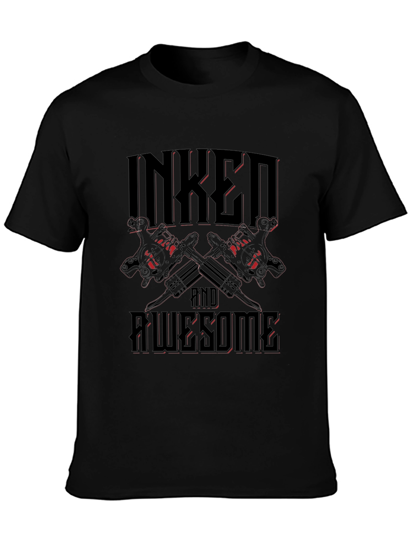 Inked and Awesome Graphic T-Shirt