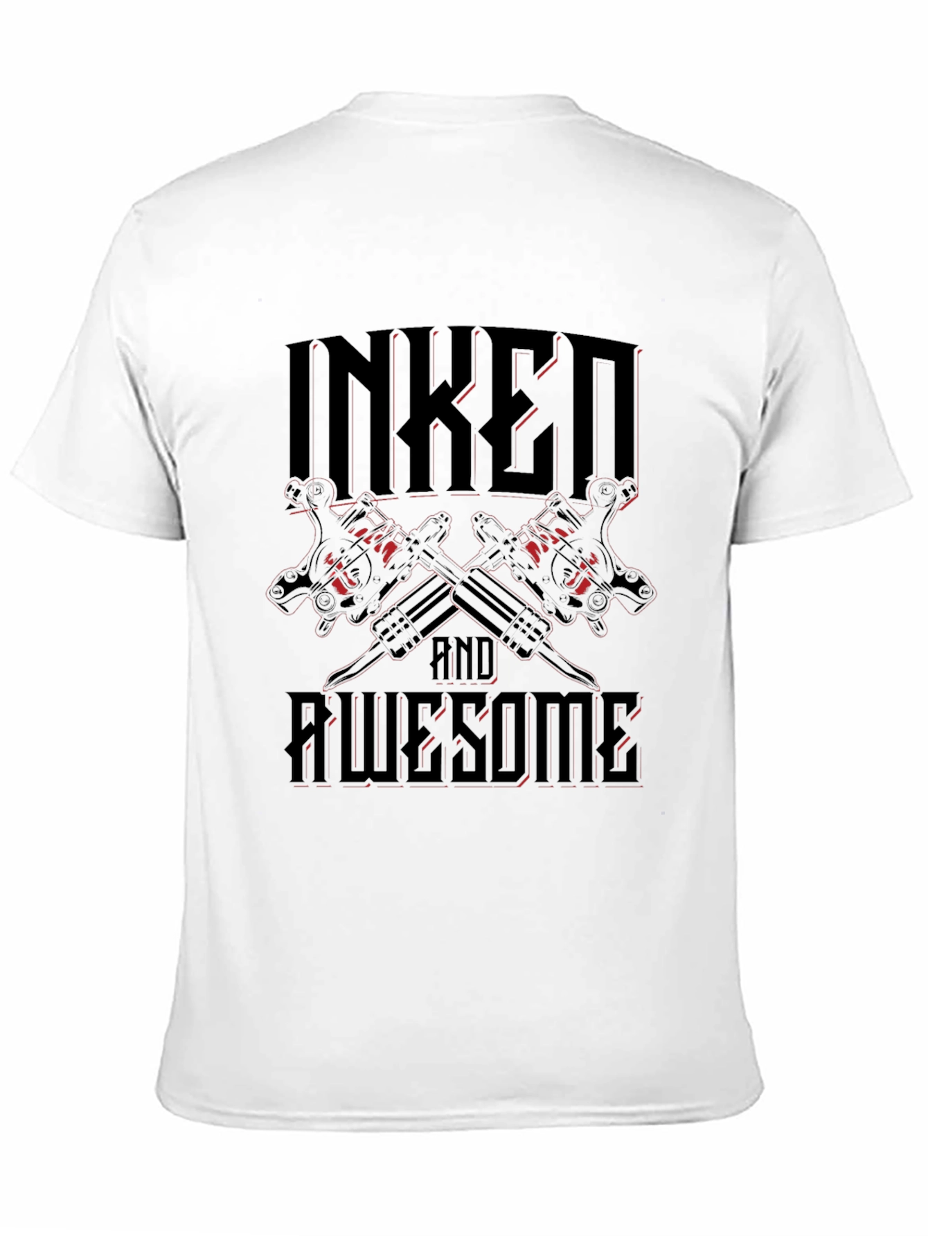 Inked and Awesome Graphic T-Shirt