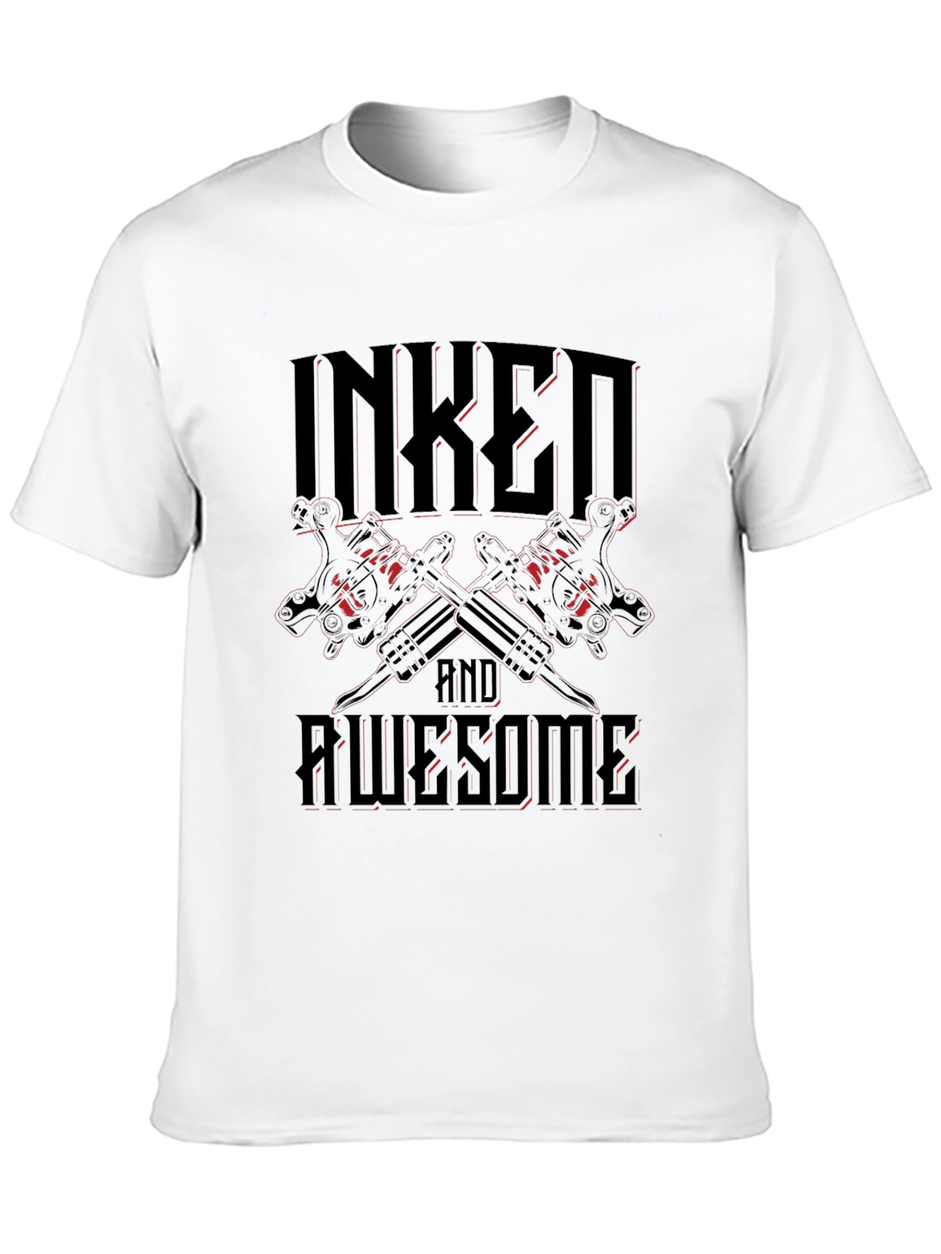 Inked and Awesome Graphic T-Shirt