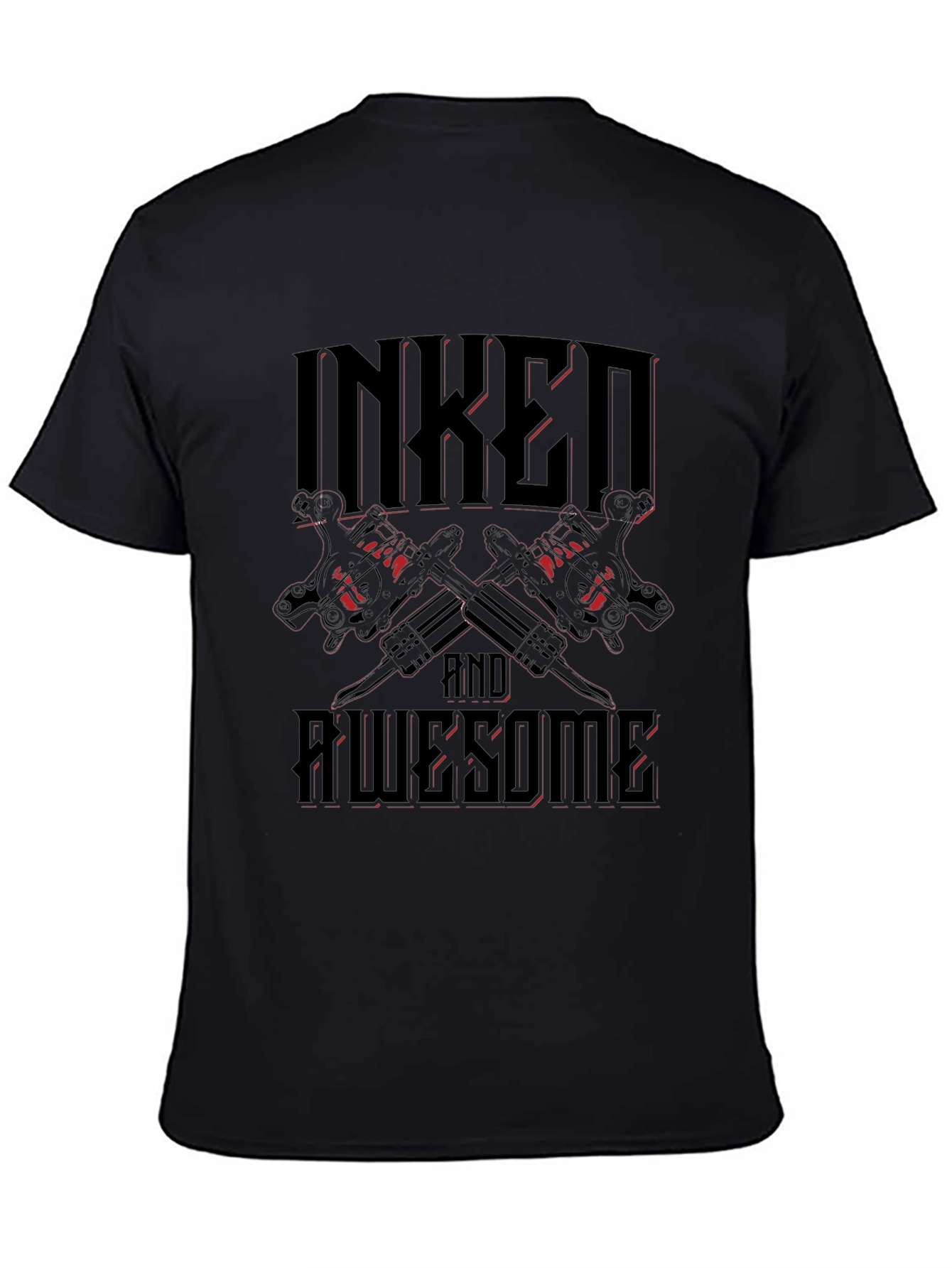Inked and Awesome Graphic T-Shirt