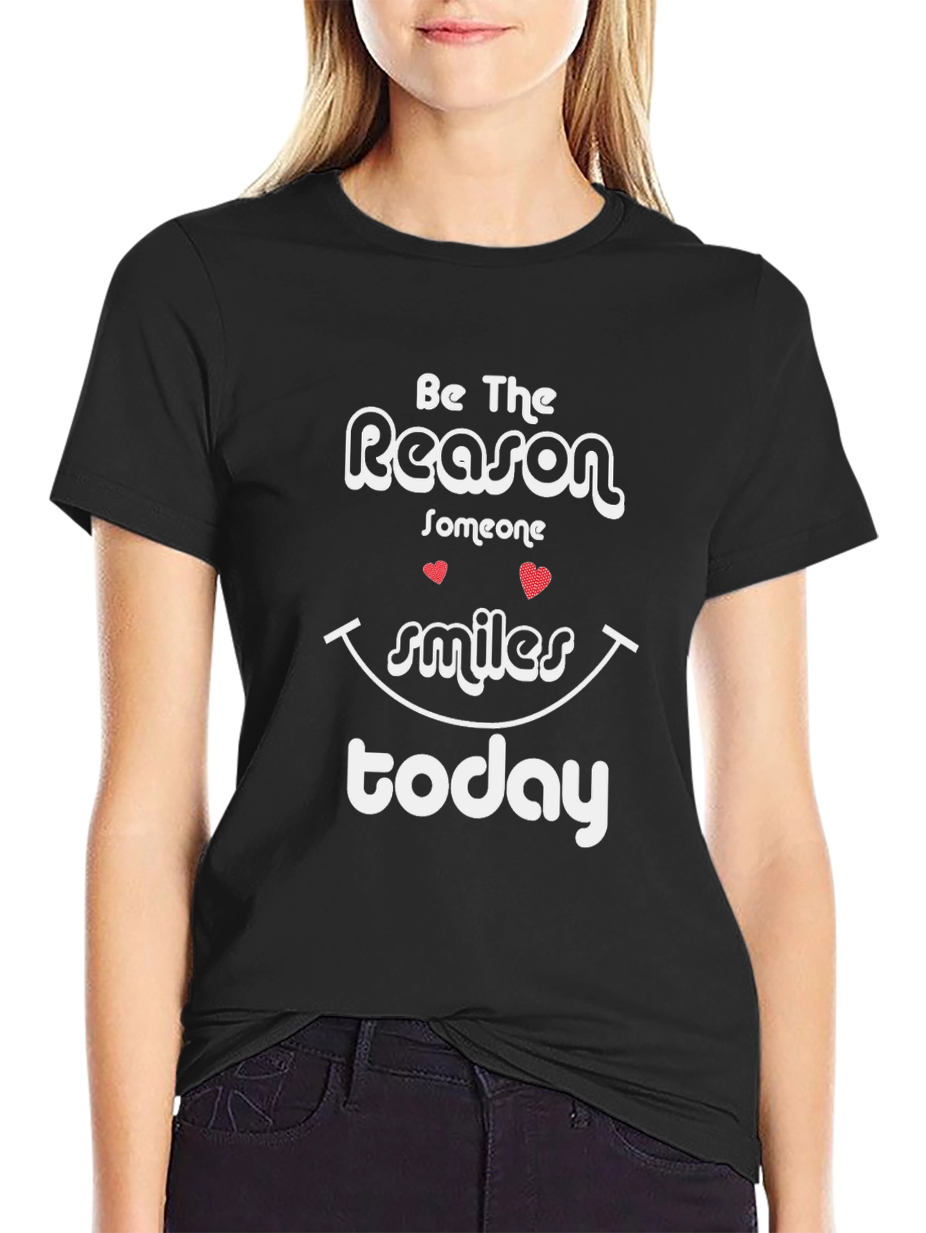 Be The Reason Someone Smiles Graphic T-Shirt