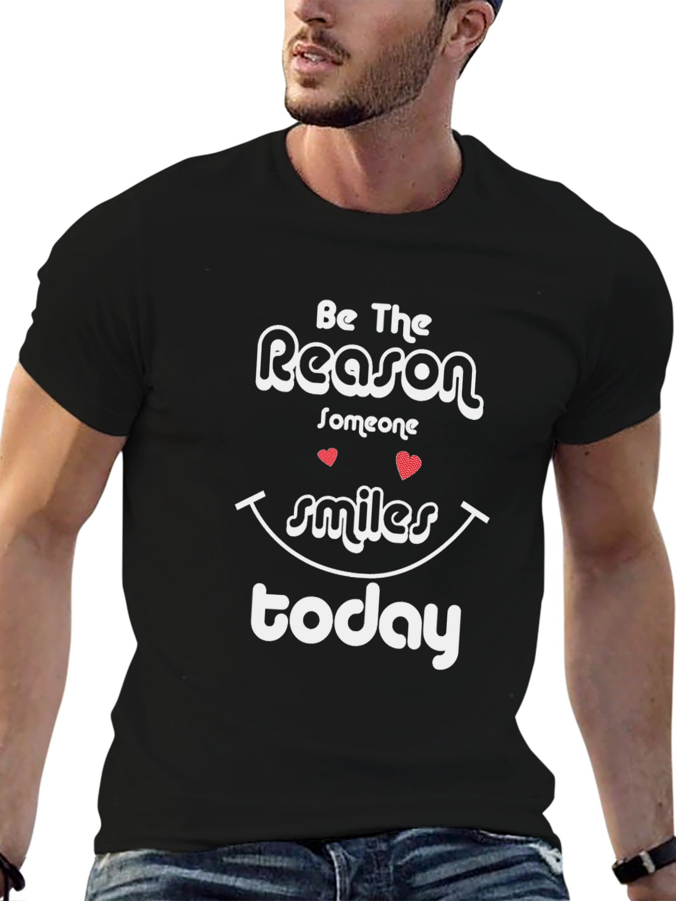 Be The Reason Someone Smiles Graphic T-Shirt