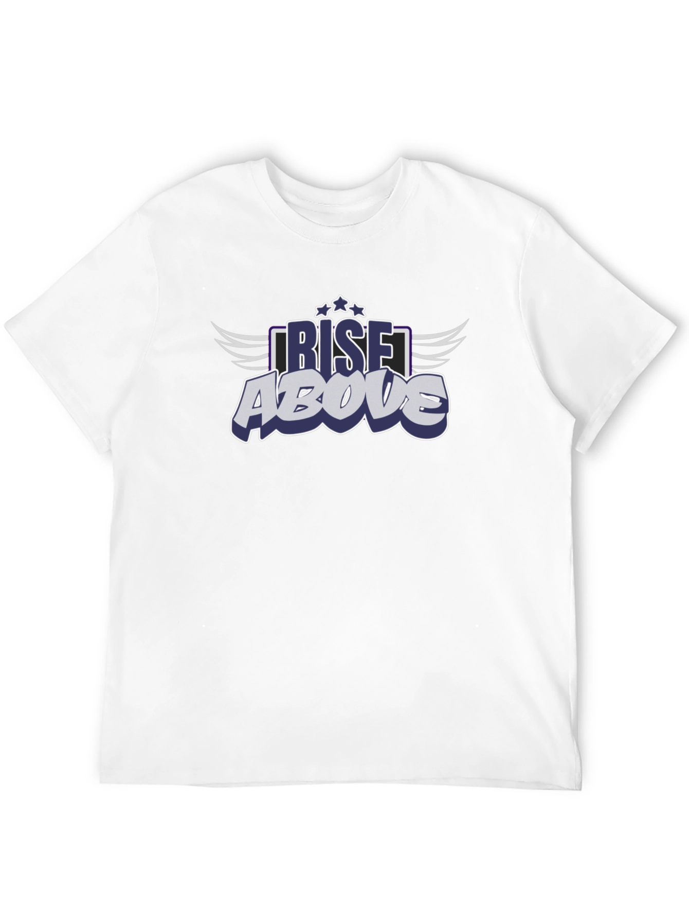 Rise Above Graphic Print T-Shirt
