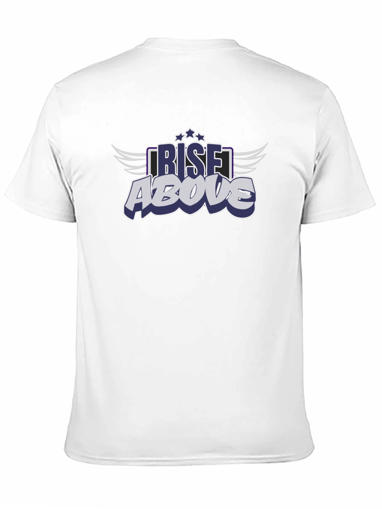 Rise Above Graphic Print T-Shirt