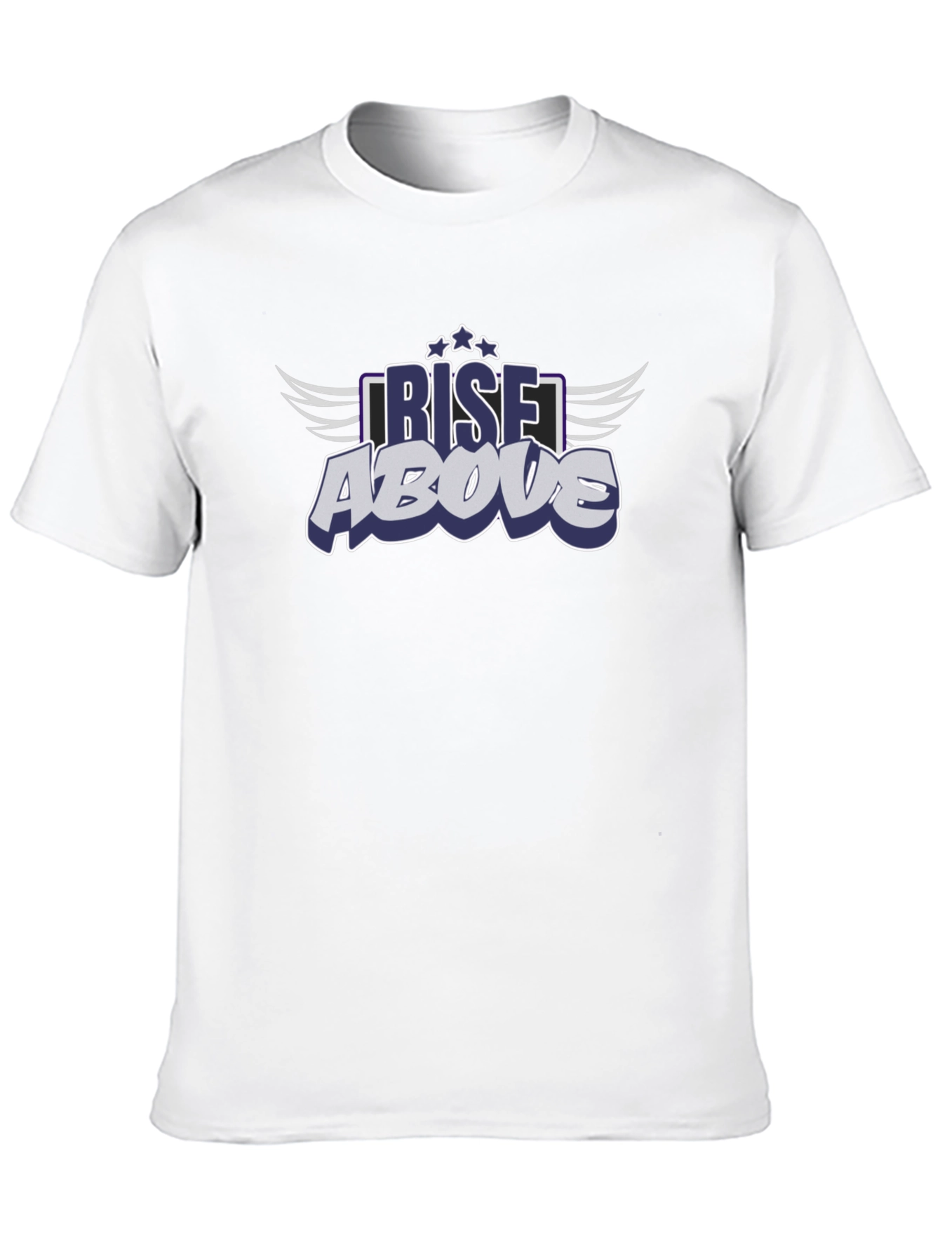 Rise Above Graphic Print T-Shirt
